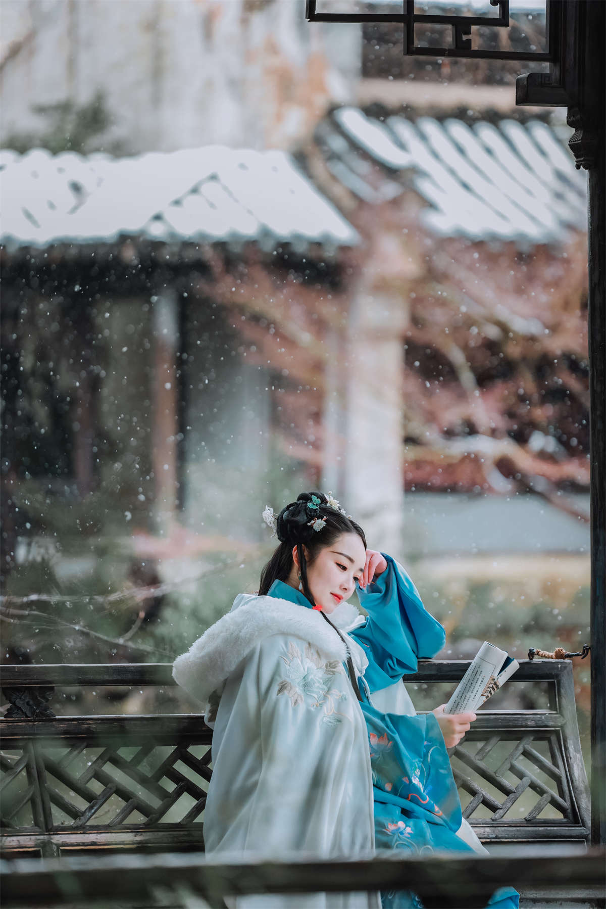 图片[2]-YITUYU艺图语 2022.03.06 春雪 鹿呦-日更街拍