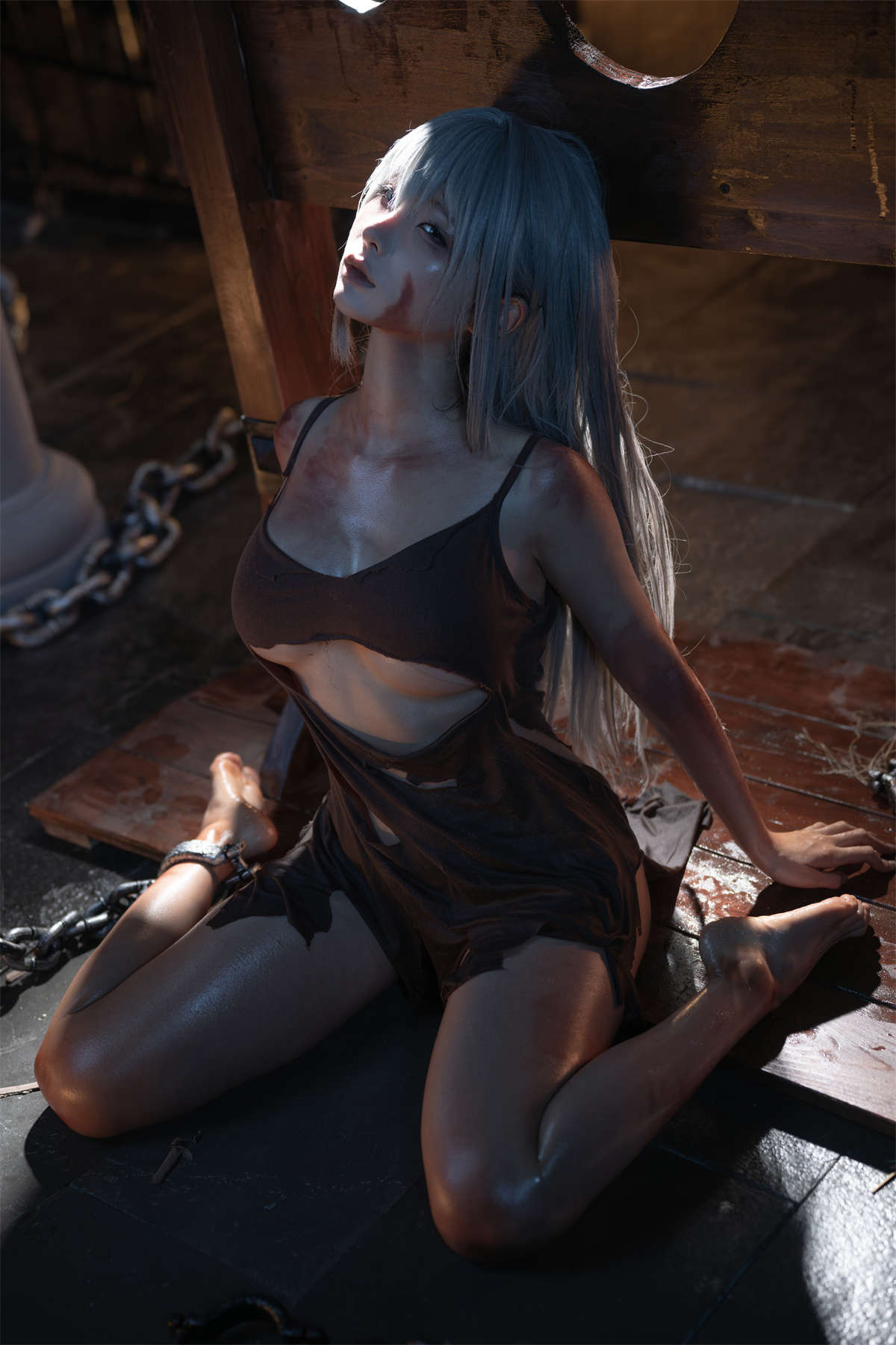 图片[2]-知名动漫博主-蠢沫沫 奴隶少女希尔薇-日更街拍