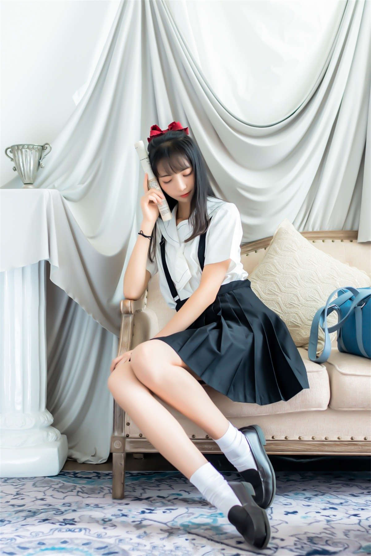 西瓜 JK制服-日更街拍