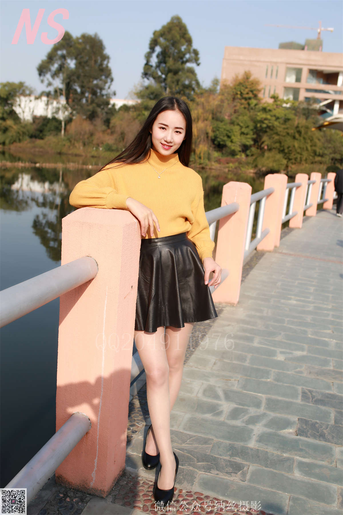 纳丝摄影No.112 林小雅-日更街拍