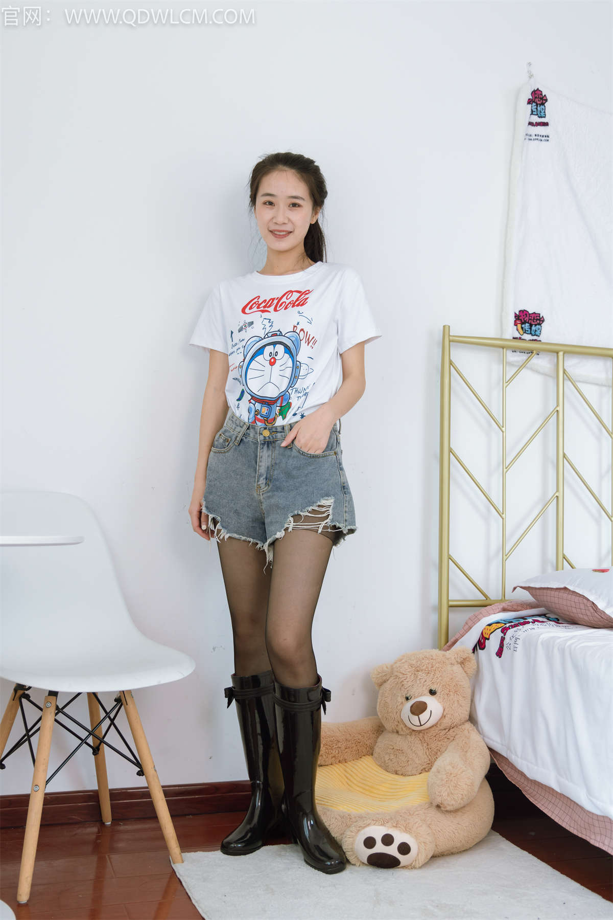 物恋传媒 NO.1314 菜菜-人间秋色晚-日更街拍