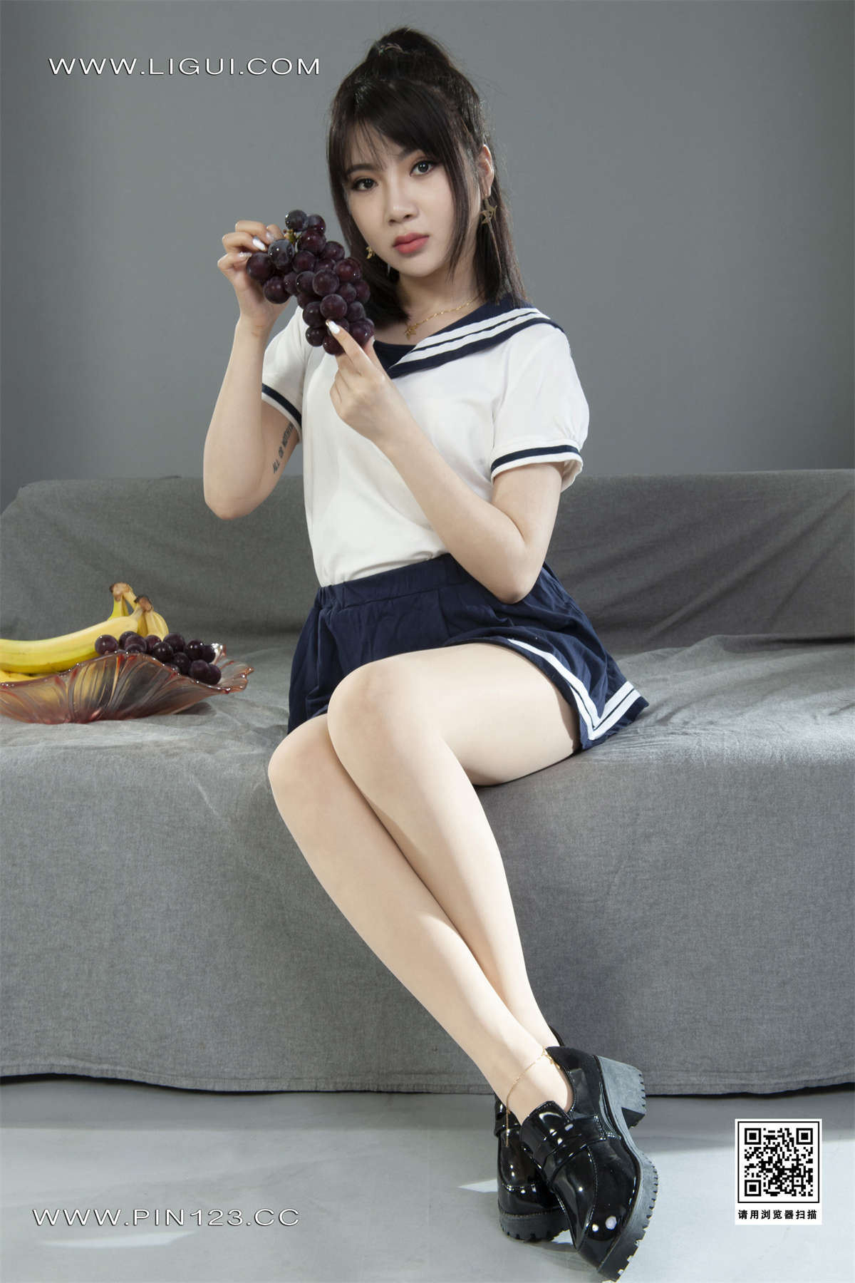 图片[2]-Ligui丽柜 2022.12.19 果香丝甜 小七-日更街拍