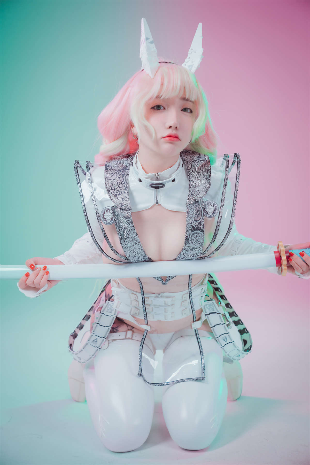 图片[2]-[DJAWA] Yeeun – Cyber Hunter Mitsuri-日更街拍