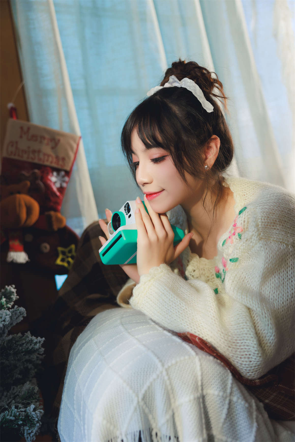 图片[2]-YITUYU艺图语 2022.06.17 少女圣诞季 贰加六-日更街拍