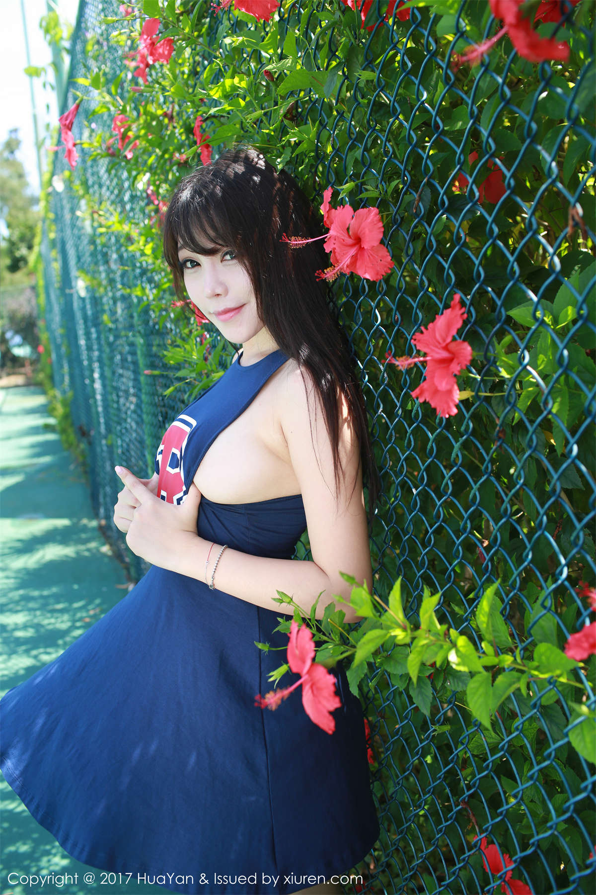 HuaYan花の颜 2017.09.29 VOL.049 芝芝Booty-日更街拍