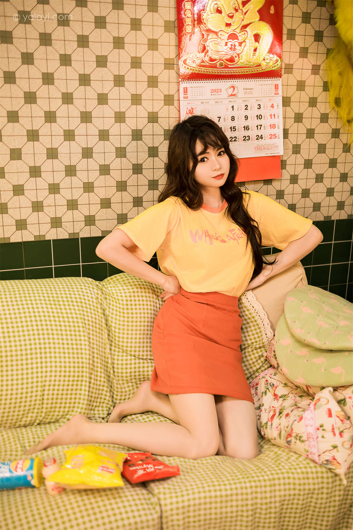 YALAYI雅拉伊2023.06.05 NO.1038 曾经的深爱 小亭-日更街拍