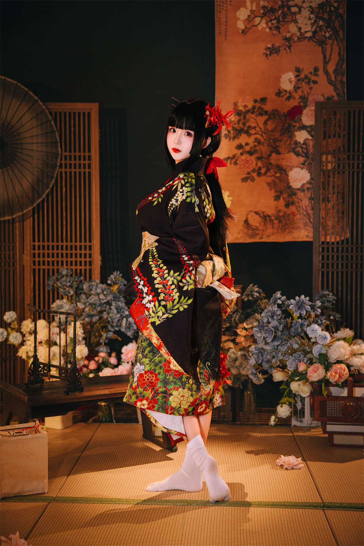 椎名莜 No.134 花魁狐妖-日更街拍
