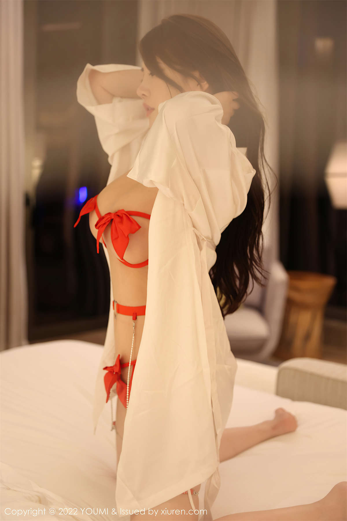 图片[2]-YouMi尤蜜荟 2022.08.04 VOL.824 小海臀Rena-日更街拍