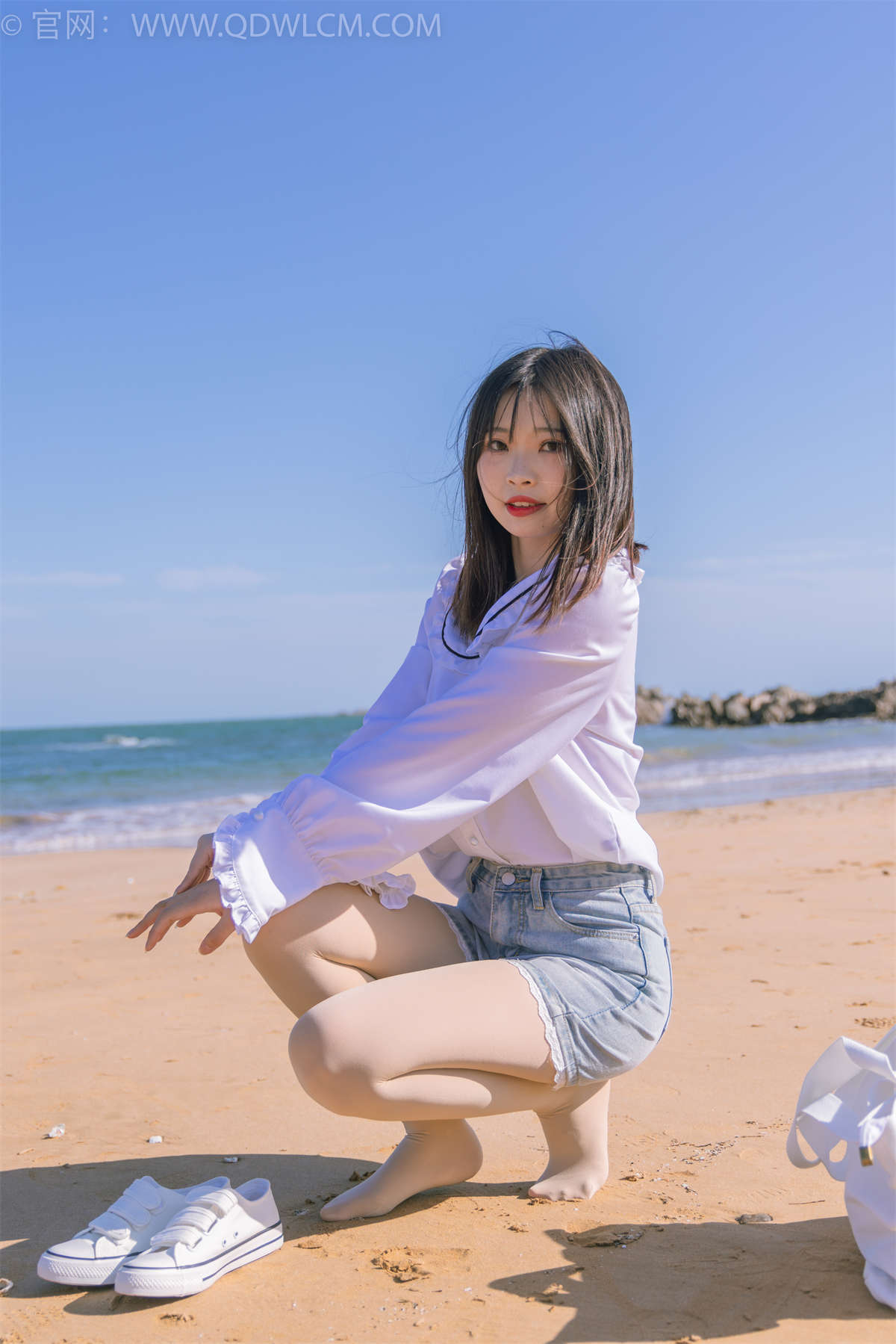 图片[2]-物恋传媒 NO.1468 挽挽-夏日海边-日更街拍