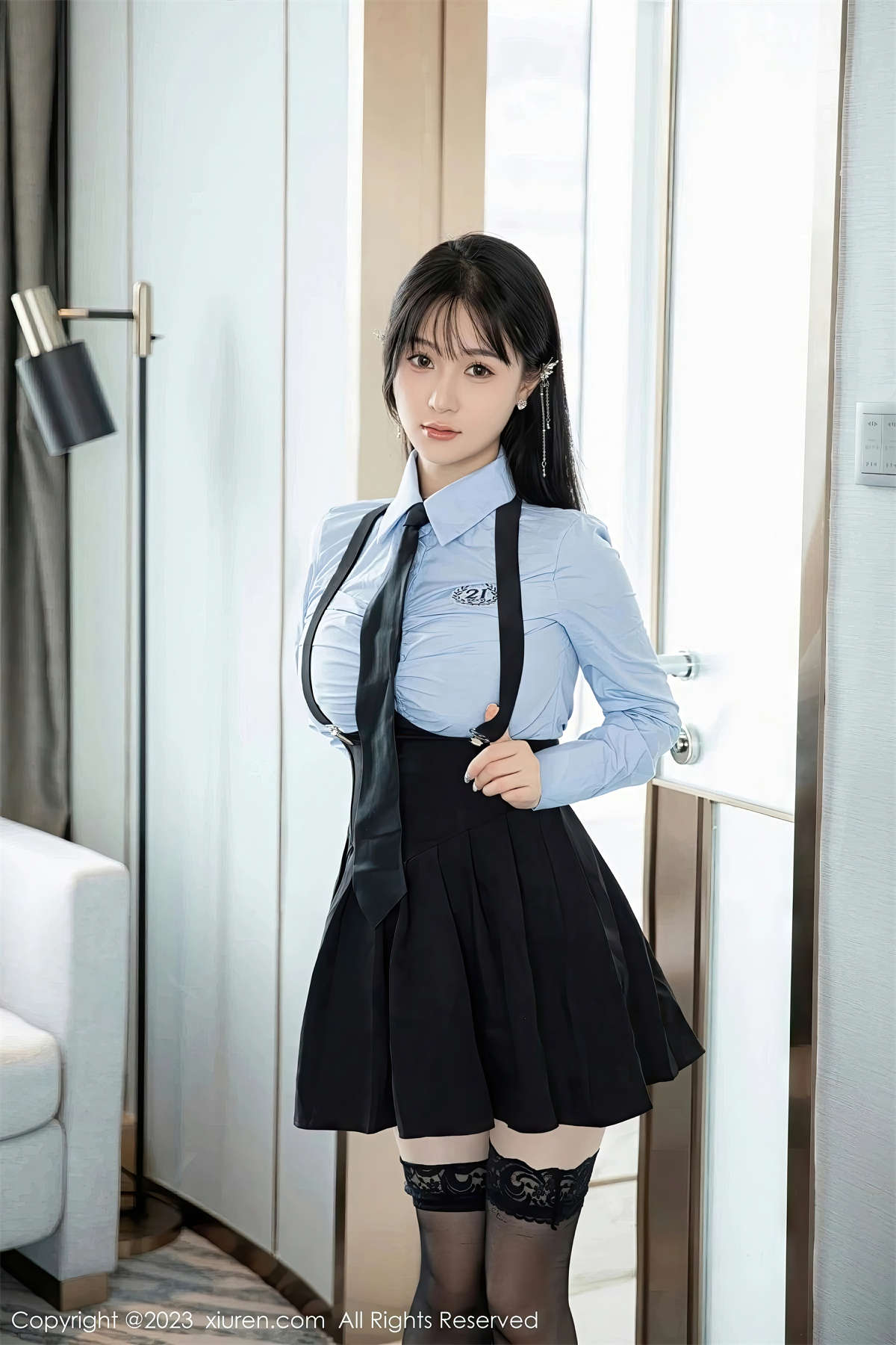 图片[2]-Xiuren秀人网 2023.07.26 No.7140 柚琪-日更街拍