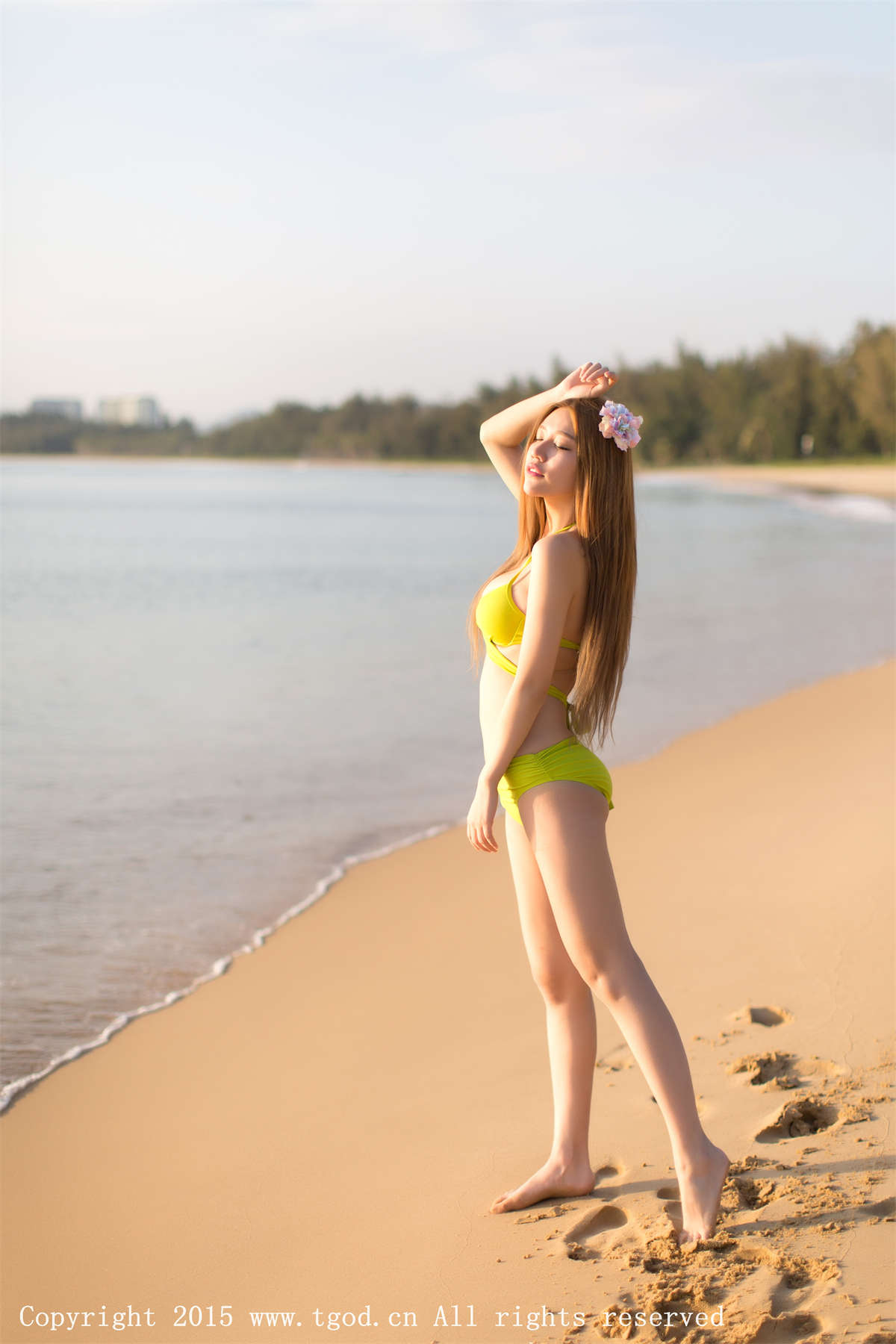 TGOD推女神 2015.12.07 三亚旅拍 美昕Yumi 第一刊-日更街拍