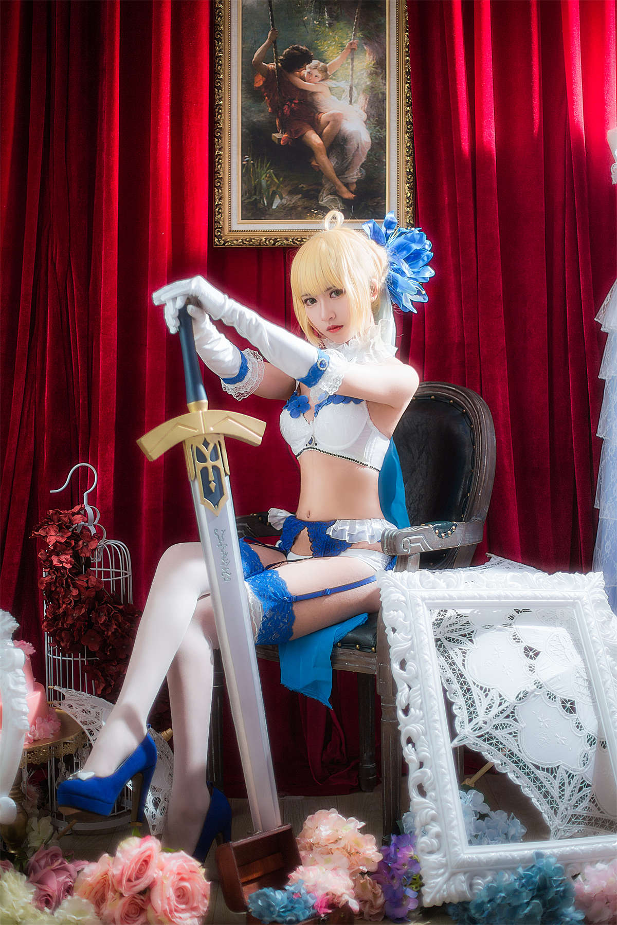 图片[2]-鳗鱼霏儿 No.007 King of Knight 室内-日更街拍