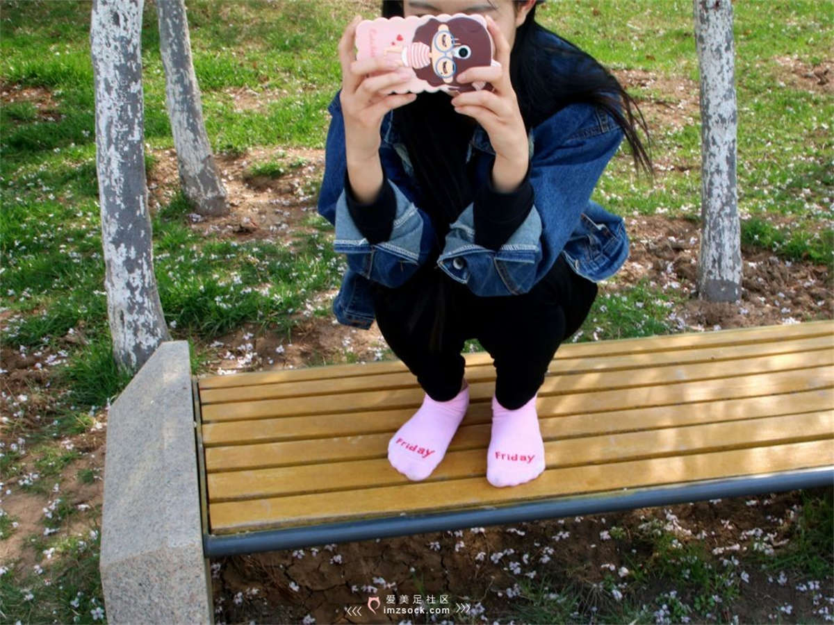 图片[2]-MZSOCK-2018 No.265 棒球帽小姐姐帆布鞋棉袜裸足-日更街拍