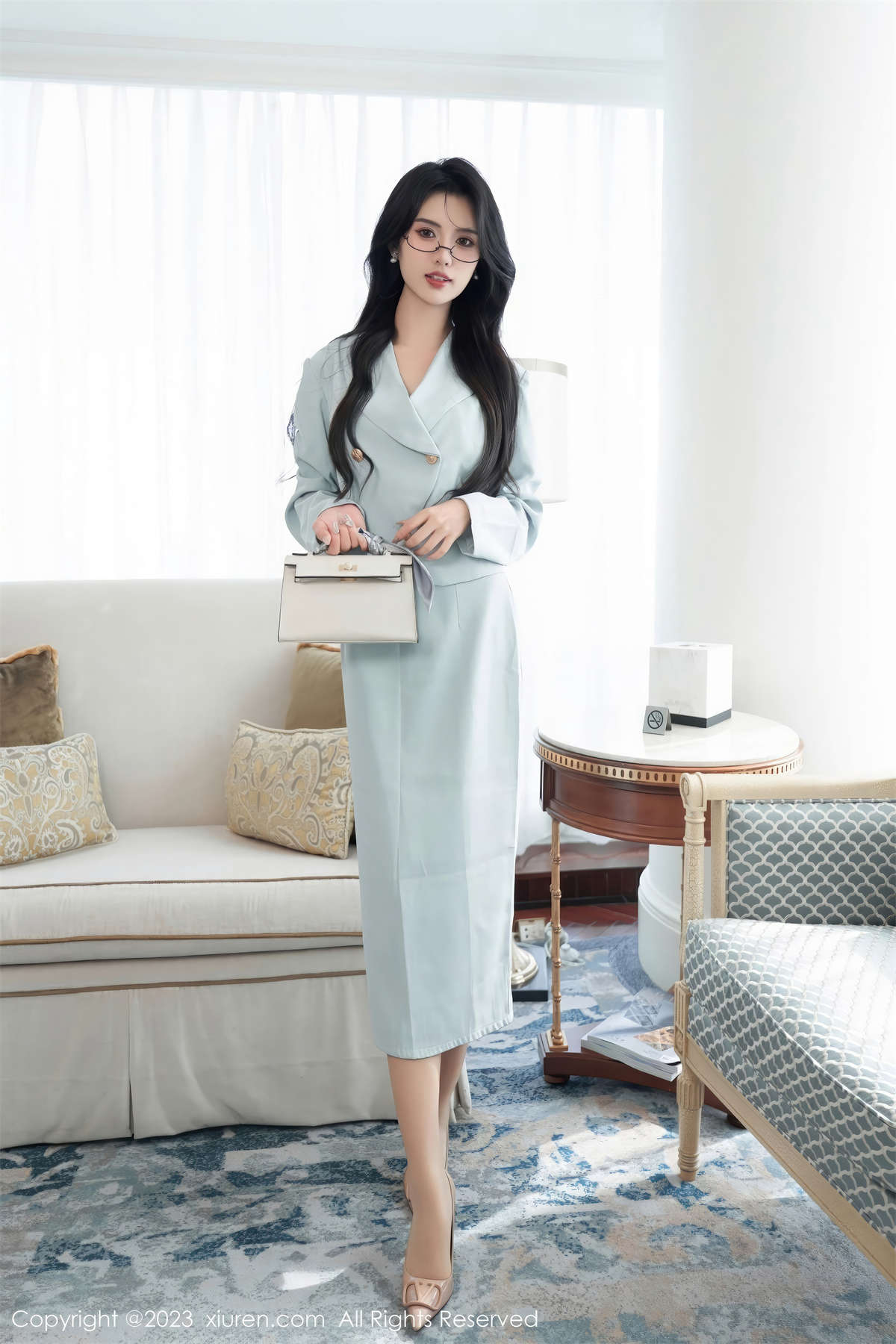 图片[2]-Xiuren秀人网 2023.11.23 No.7708 浅浅-日更街拍