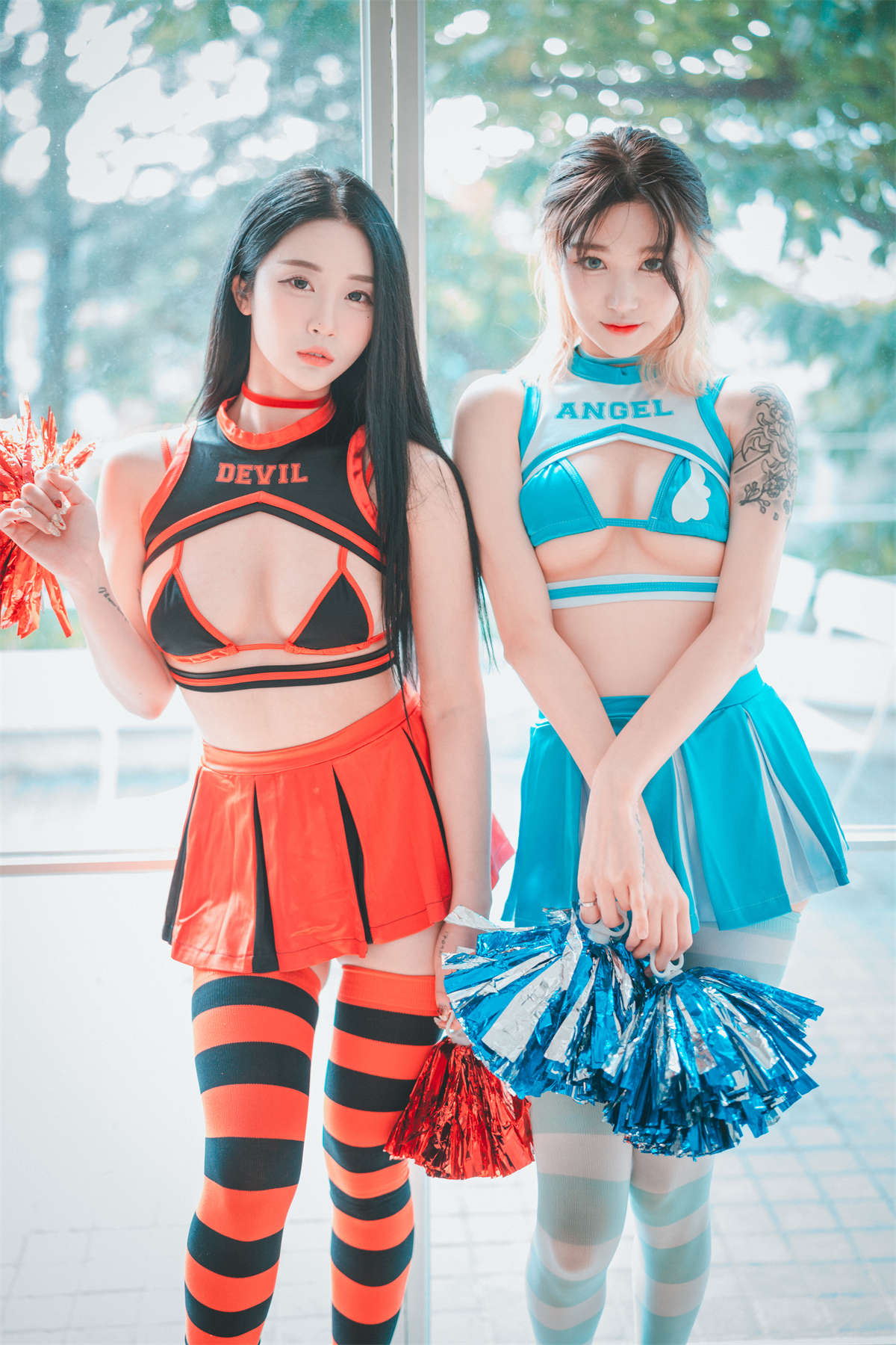 [DJAWA] Bomi & Taeri – Devil 666 & Angel 777-日更街拍