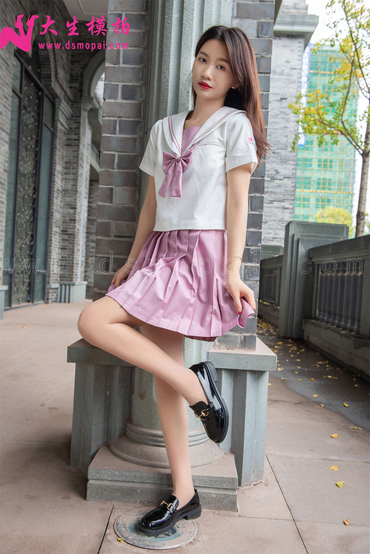 大生模拍 NO.202 贝贝 粉嫩JK-日更街拍