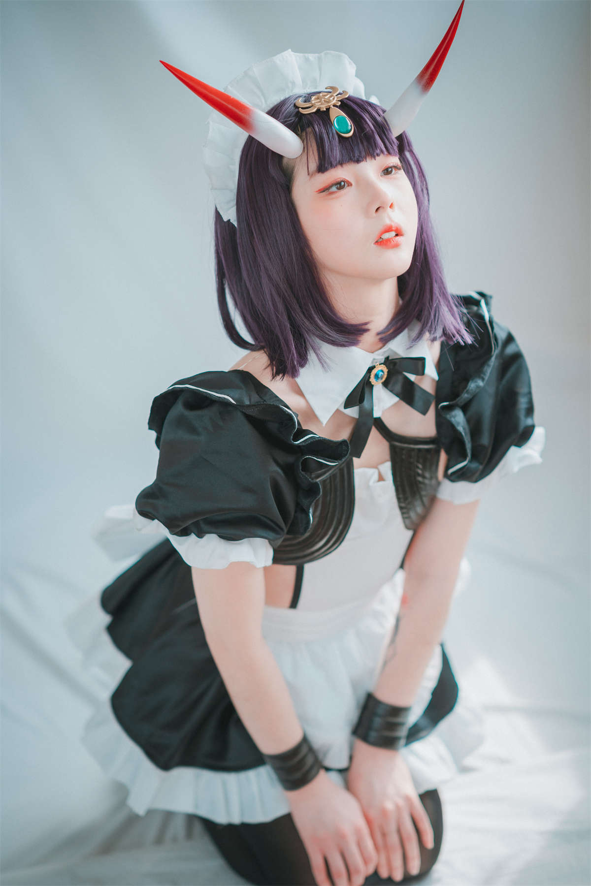 [DJAWA] JANG JOO – Shuten Douji Maid-日更街拍