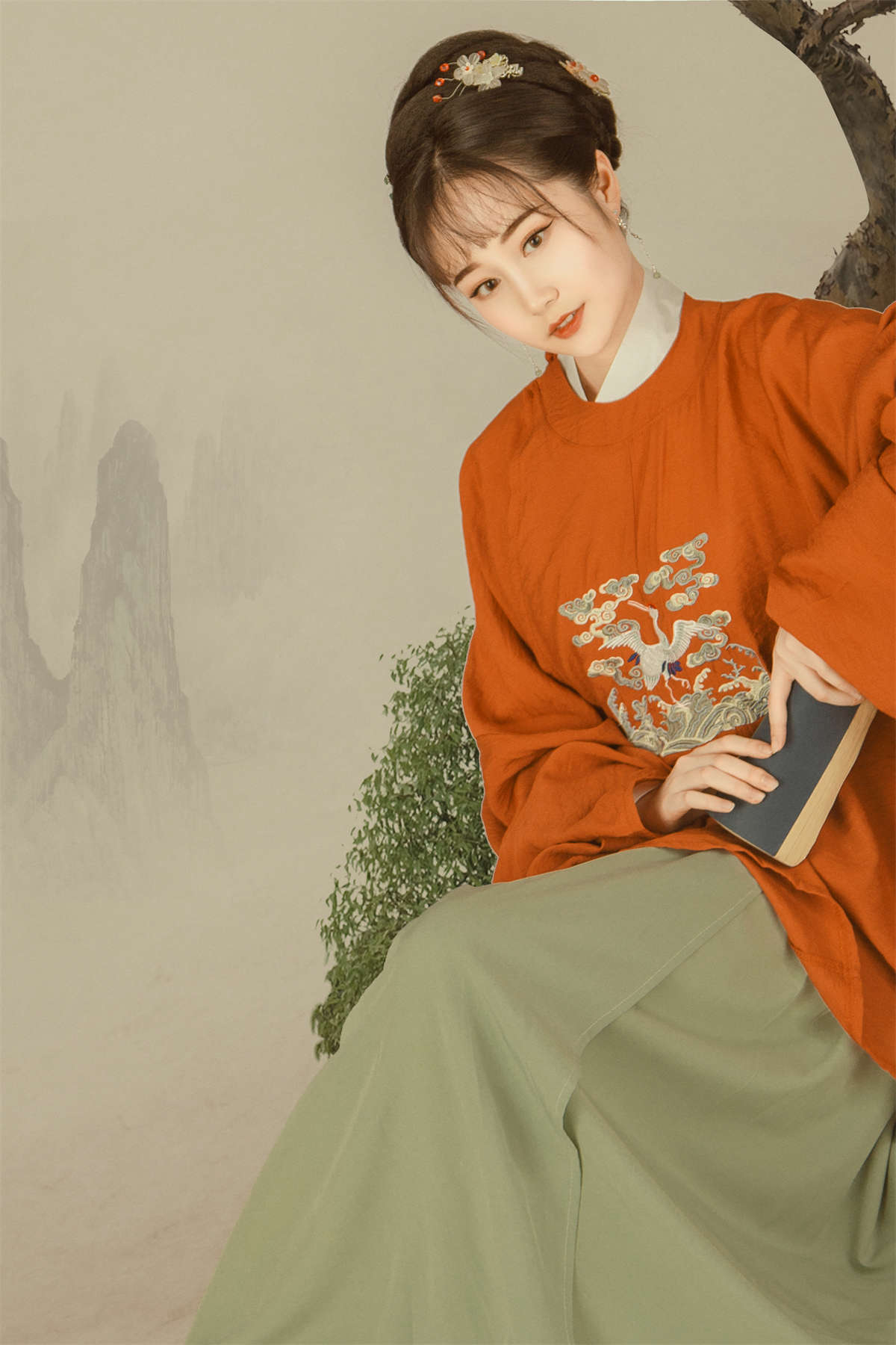 YITUYU艺图语 2022.01.19 踏春游 娜宝-日更街拍