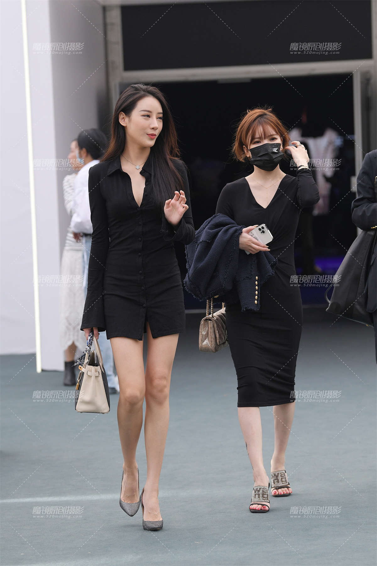 美腿高跟美女-日更街拍