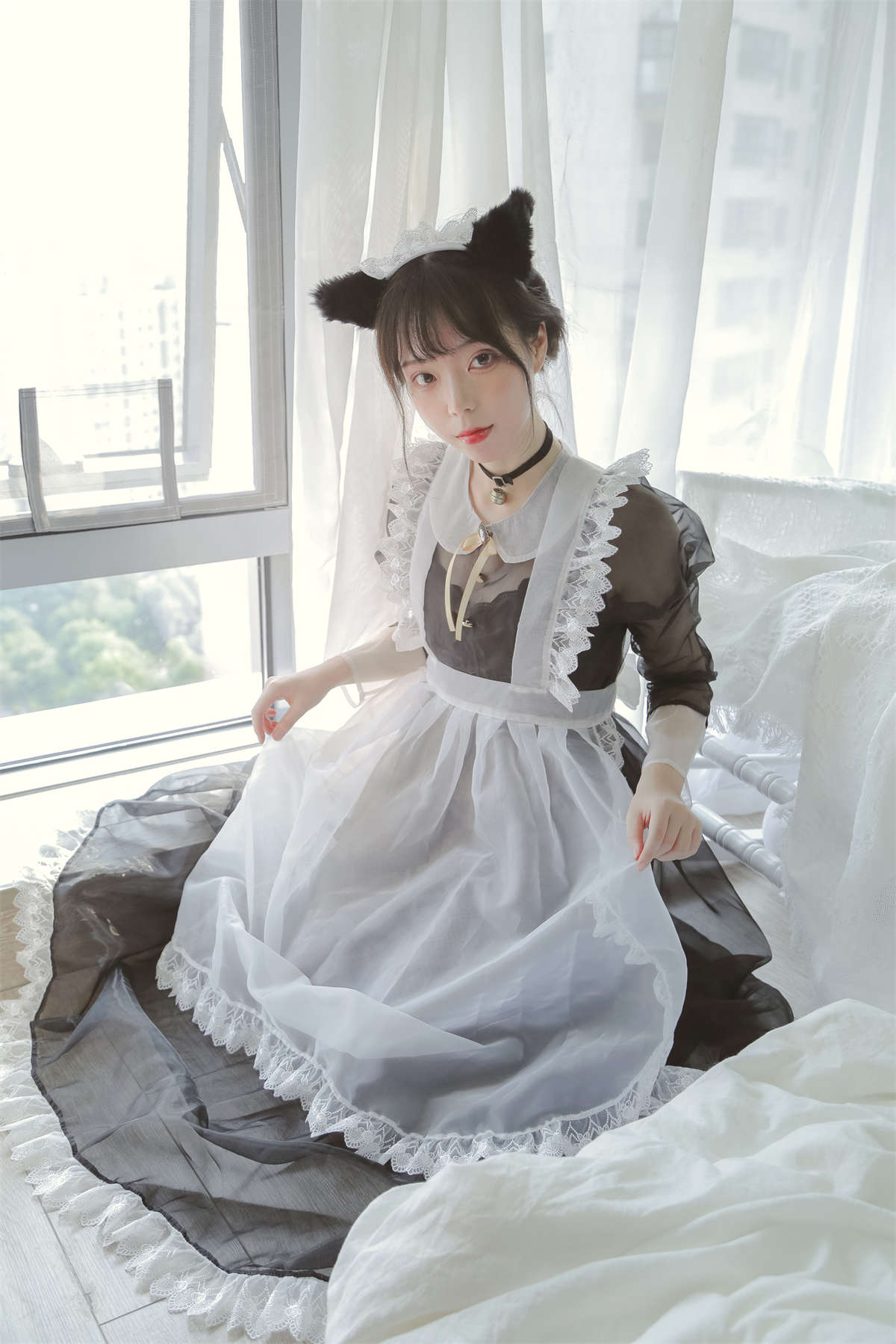 Fushii_海堂 NO.002 女仆-日更街拍