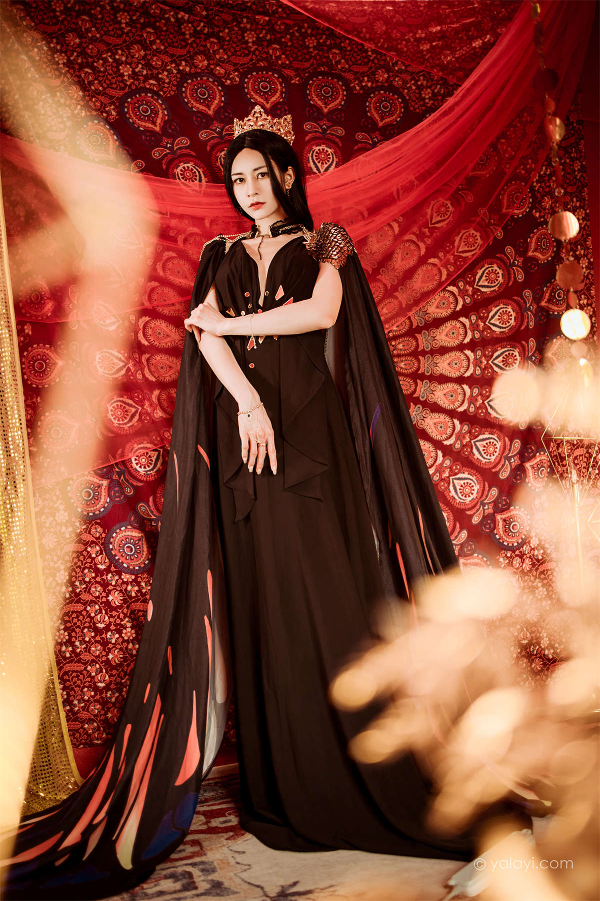 图片[2]-YALAYI雅拉伊2022.07.29 NO.957 鬼刀公主 陈若冰-日更街拍