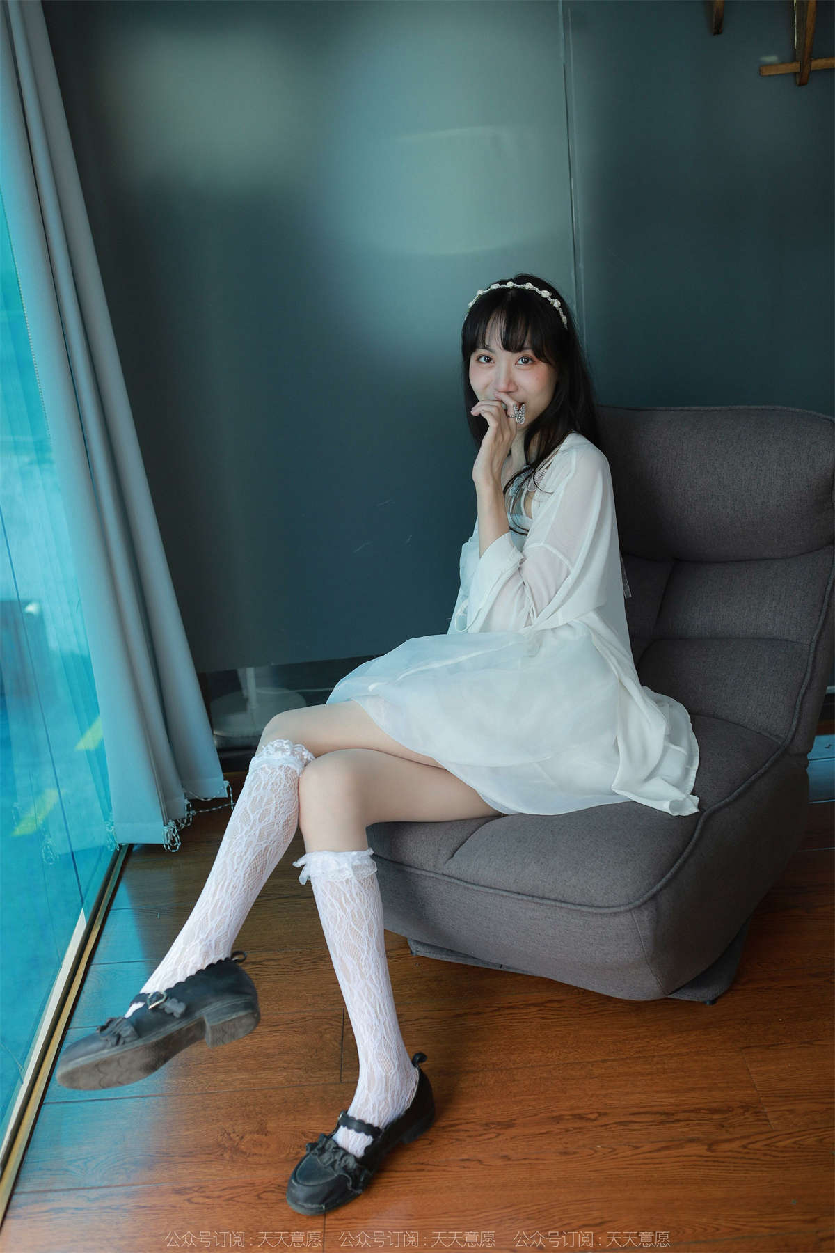 IESS异思趣向 2022.08.07 丝享家1170：团团 肉中丝夹丝-日更街拍