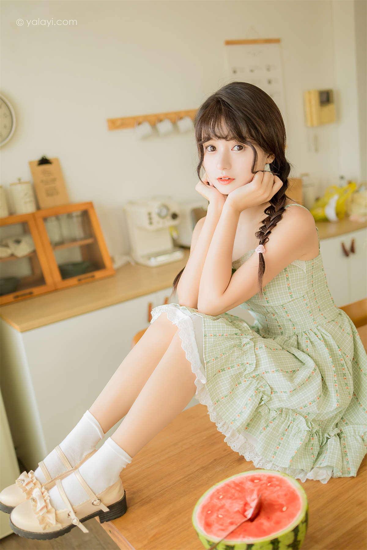 图片[2]-YALAYI雅拉伊2022.08.01 NO.958 夏日甜瓜 小亭-日更街拍