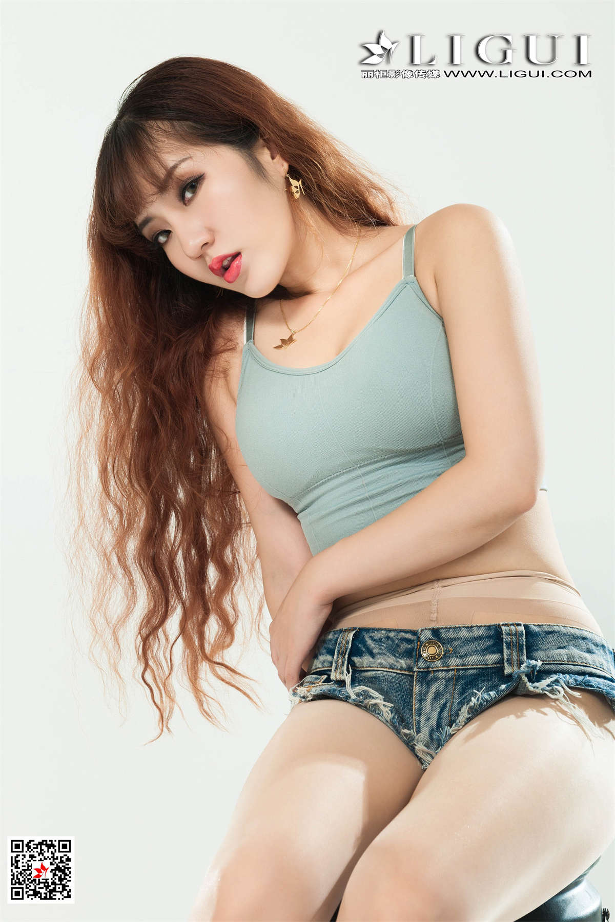 Ligui丽柜 2020.10.21 激情糖棒棒 汐汐-日更街拍