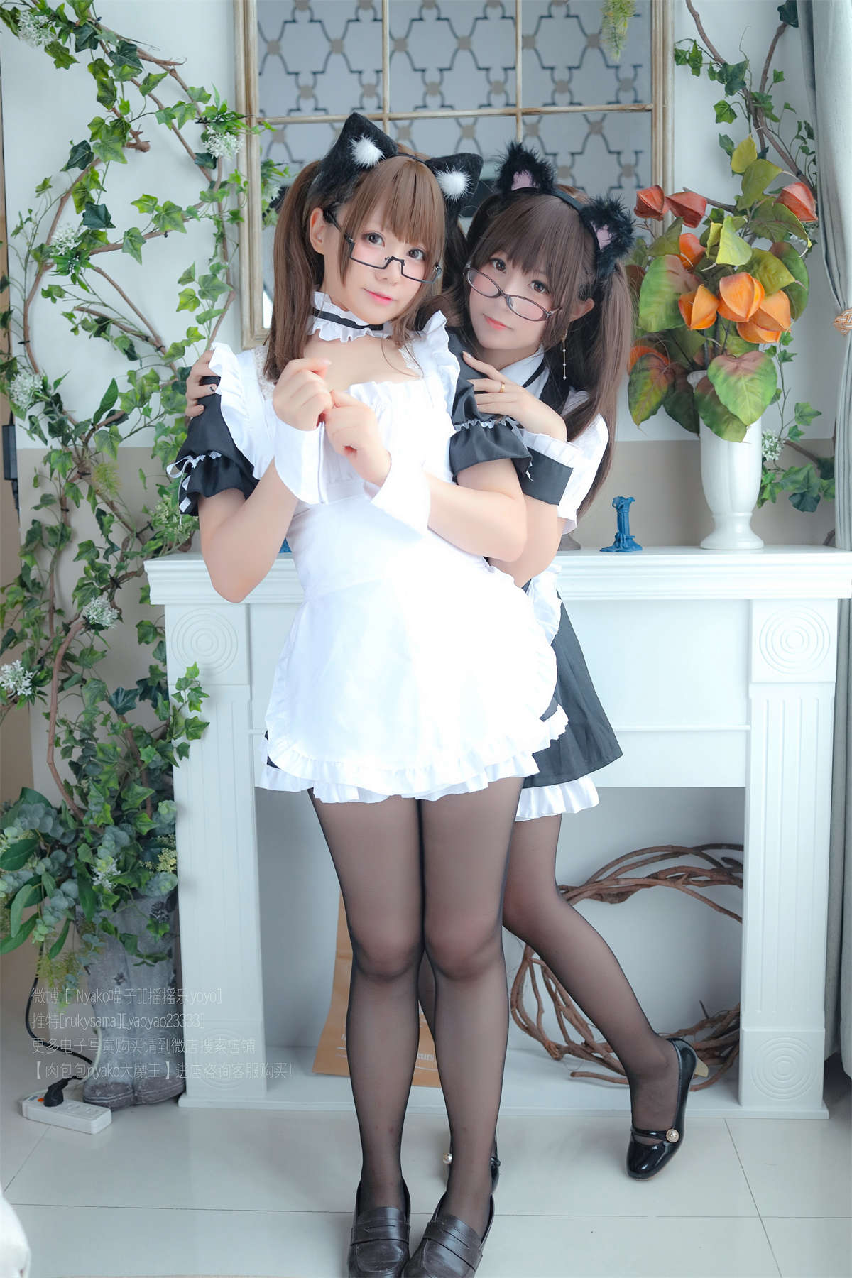 图片[2]-Nyako喵子 NO.044 诱人女仆-日更街拍