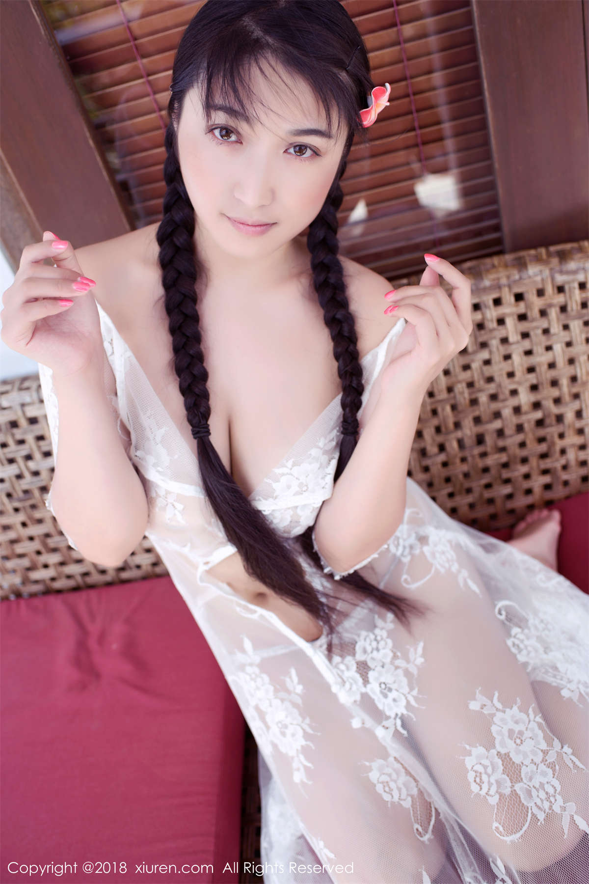 图片[2]-Xiuren秀人网 2018.07.24 NO.1095 龍籹cool-日更街拍