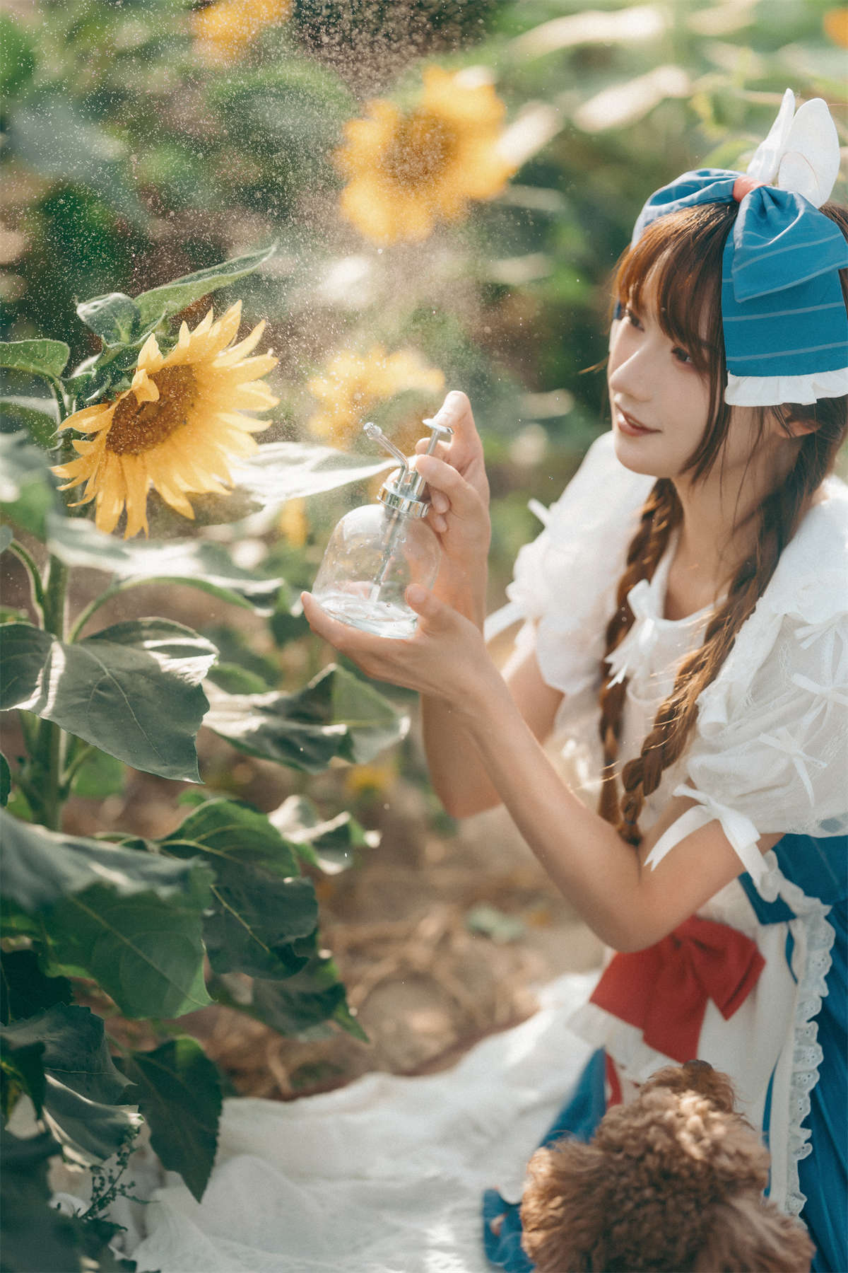 YITUYU艺图语 2022.07.18 甜甜向日葵女孩 兔子Zzz不吃胡萝卜插图1