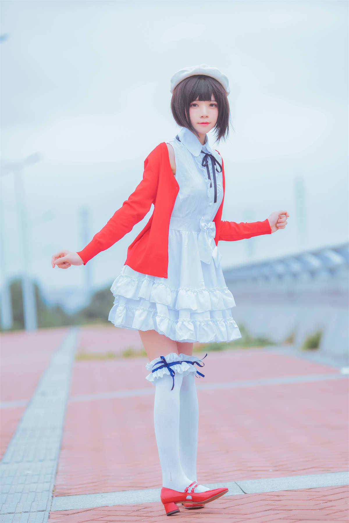 桜桃喵 – (加藤惠)常服-日更街拍