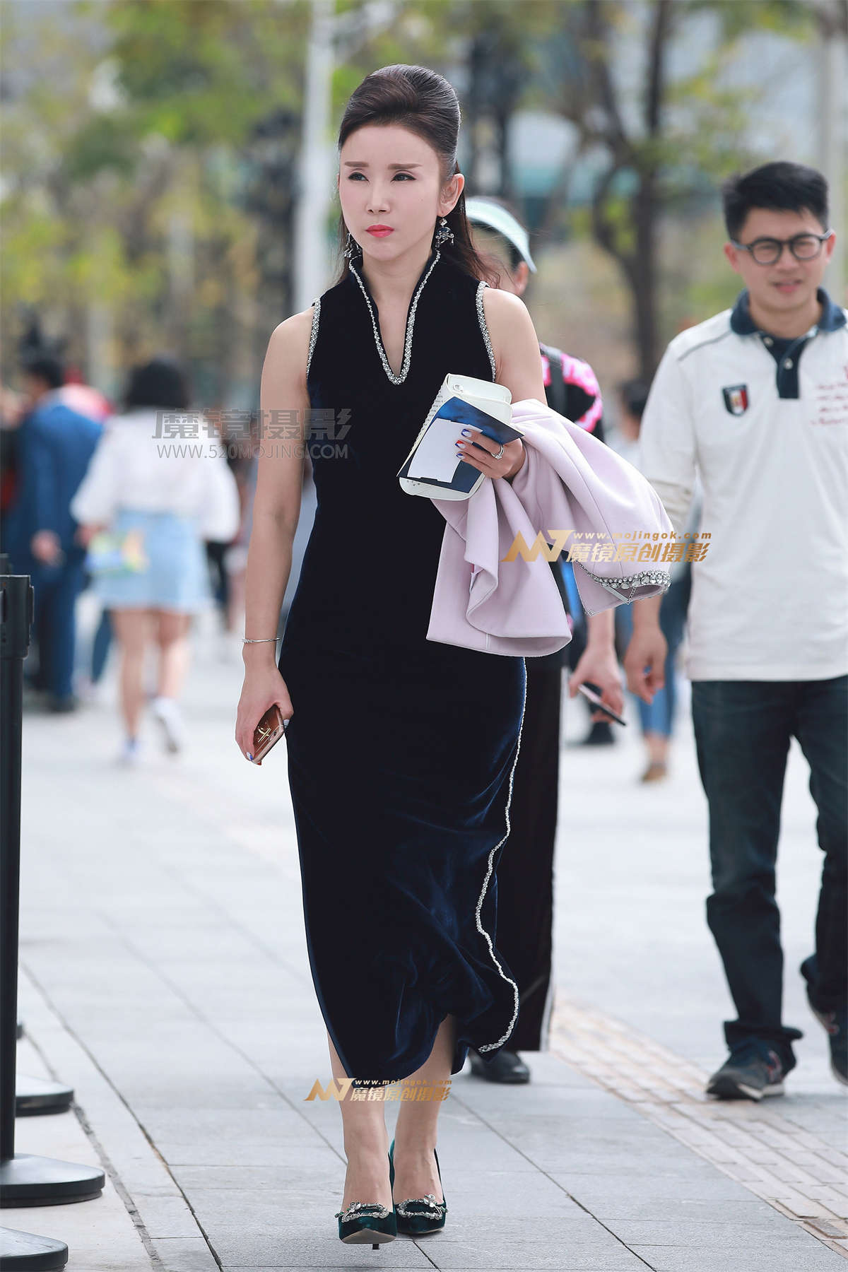 【风舞赛贴】开衩旗袍-日更街拍