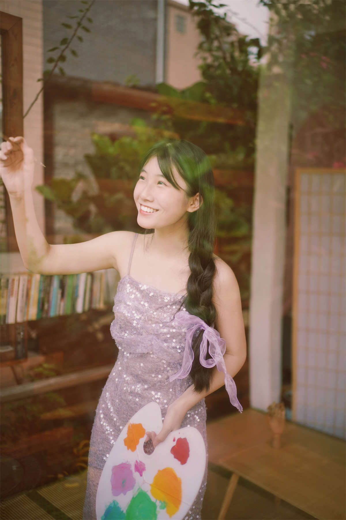 YITUYU艺图语 2022.09.28 十七岁少女的画室 苏柒-日更街拍