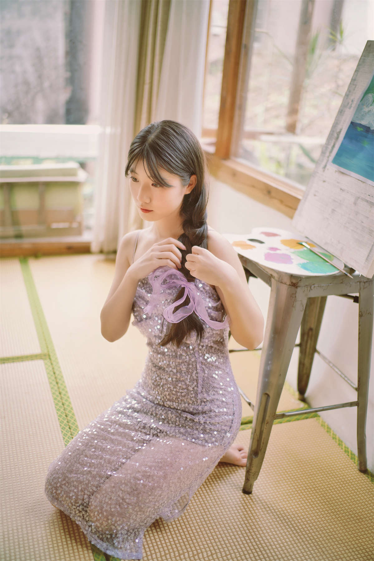 YITUYU艺图语 2022.09.28 十七岁少女的画室 苏柒插图1