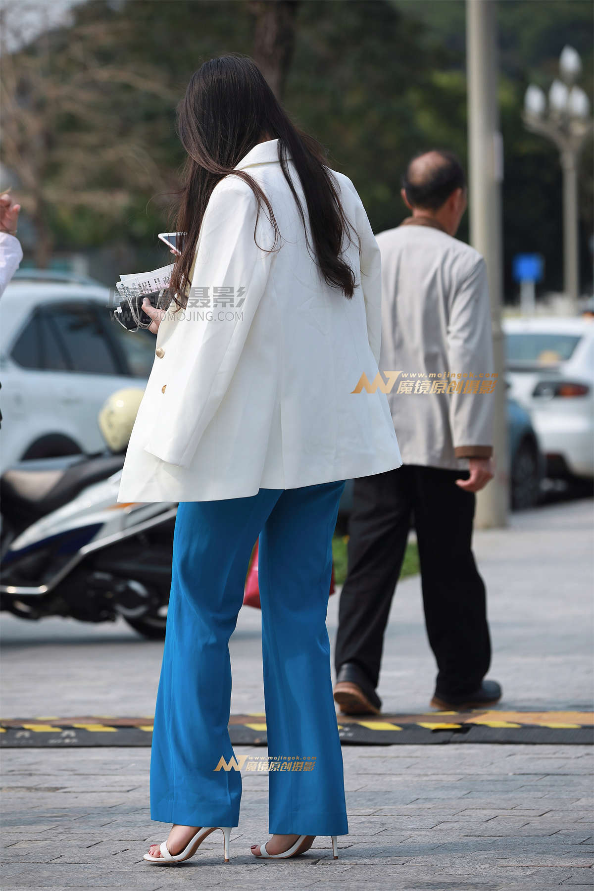 图片[2]-【风舞赛贴】开胸连衣裤，凉高-日更街拍