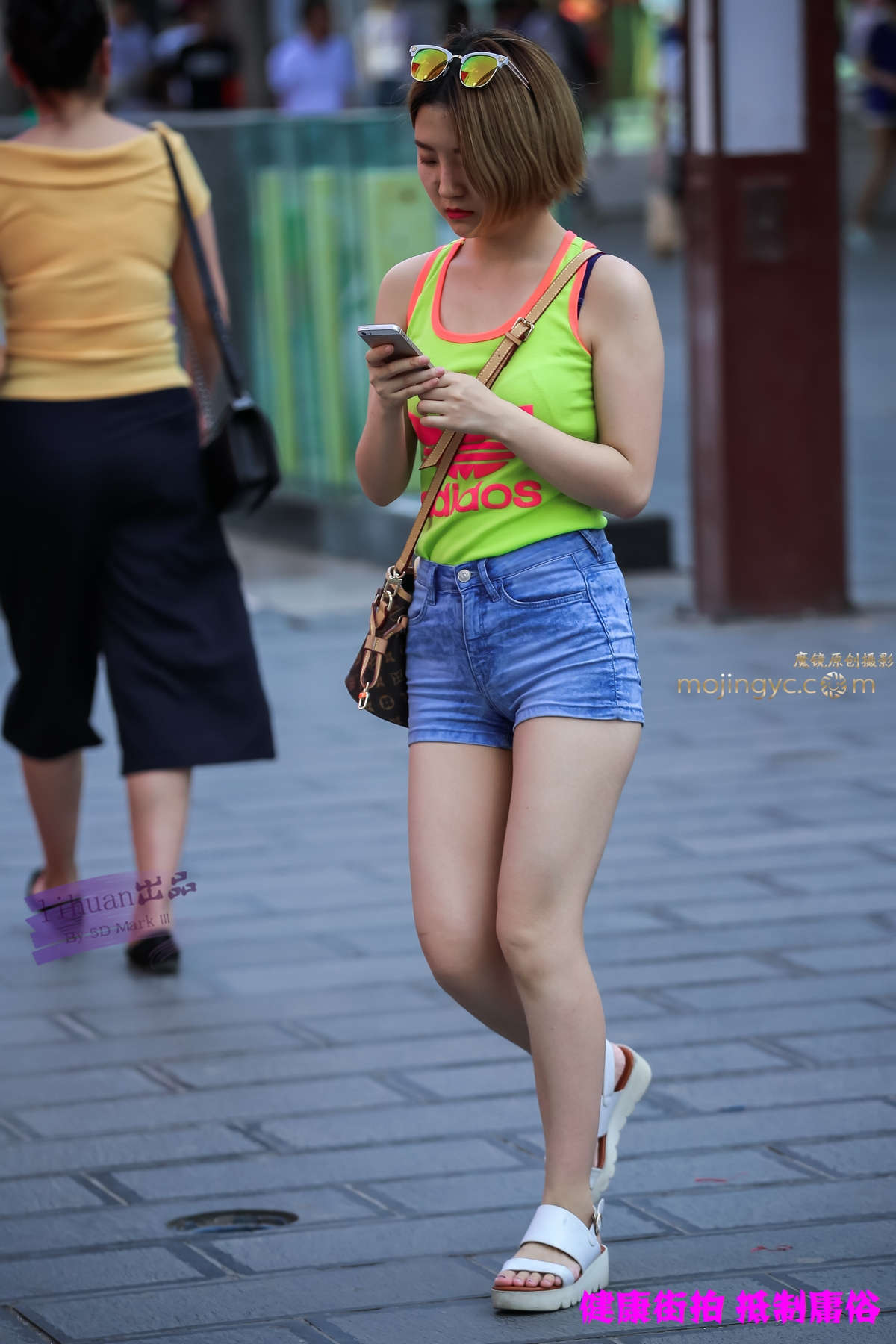 图片[2]-李欢原创-短裤，丰腴（14P）-日更街拍