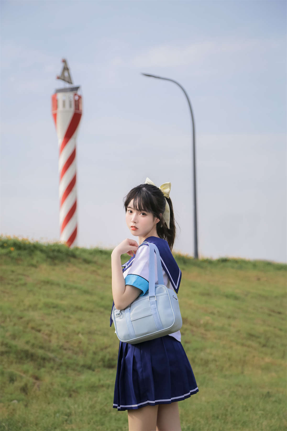 Fushii_海堂 NO.008 高岭爱花-日更街拍