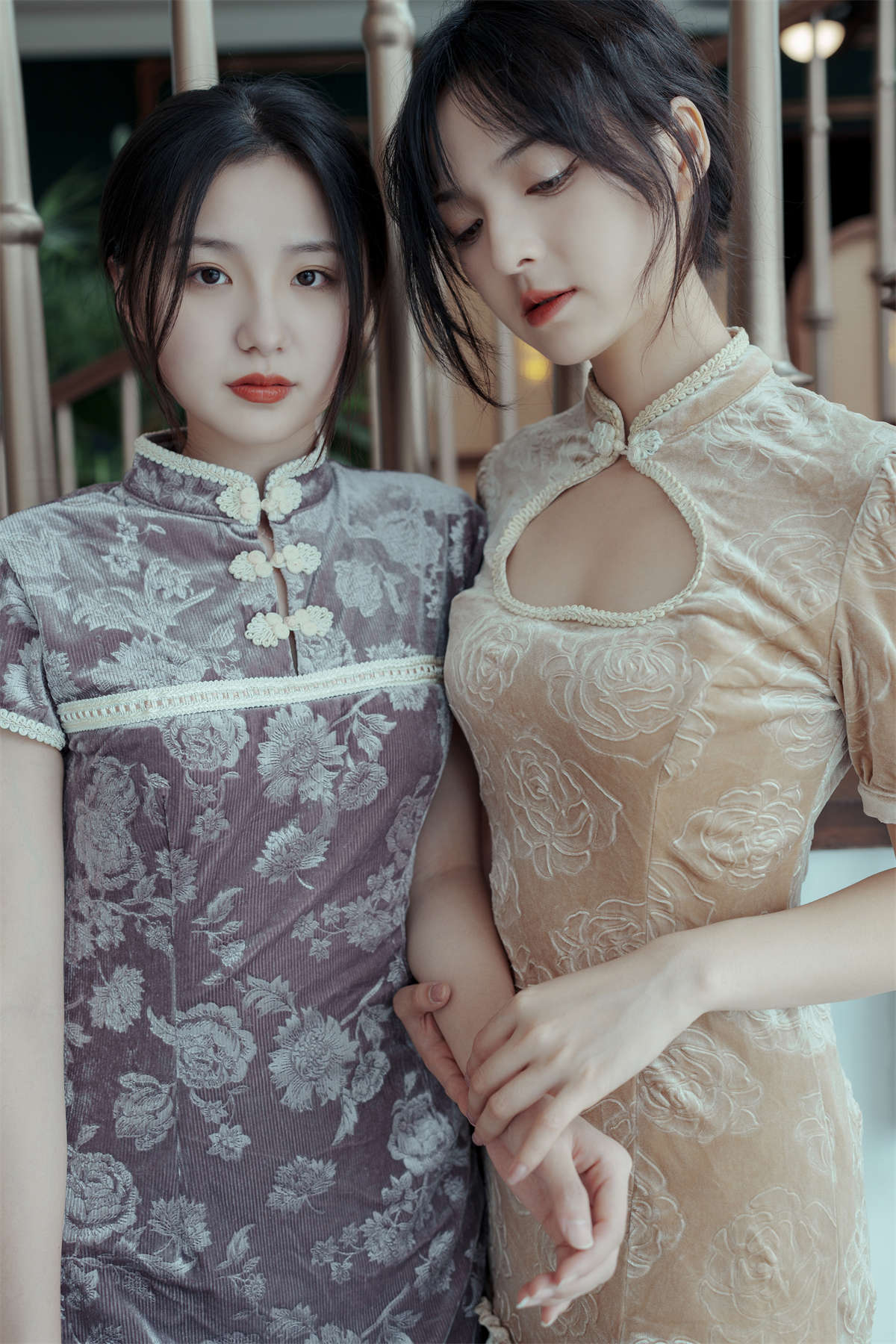 YITUYU艺图语 2023.04.22 旗袍姐妹花 dudu插图1