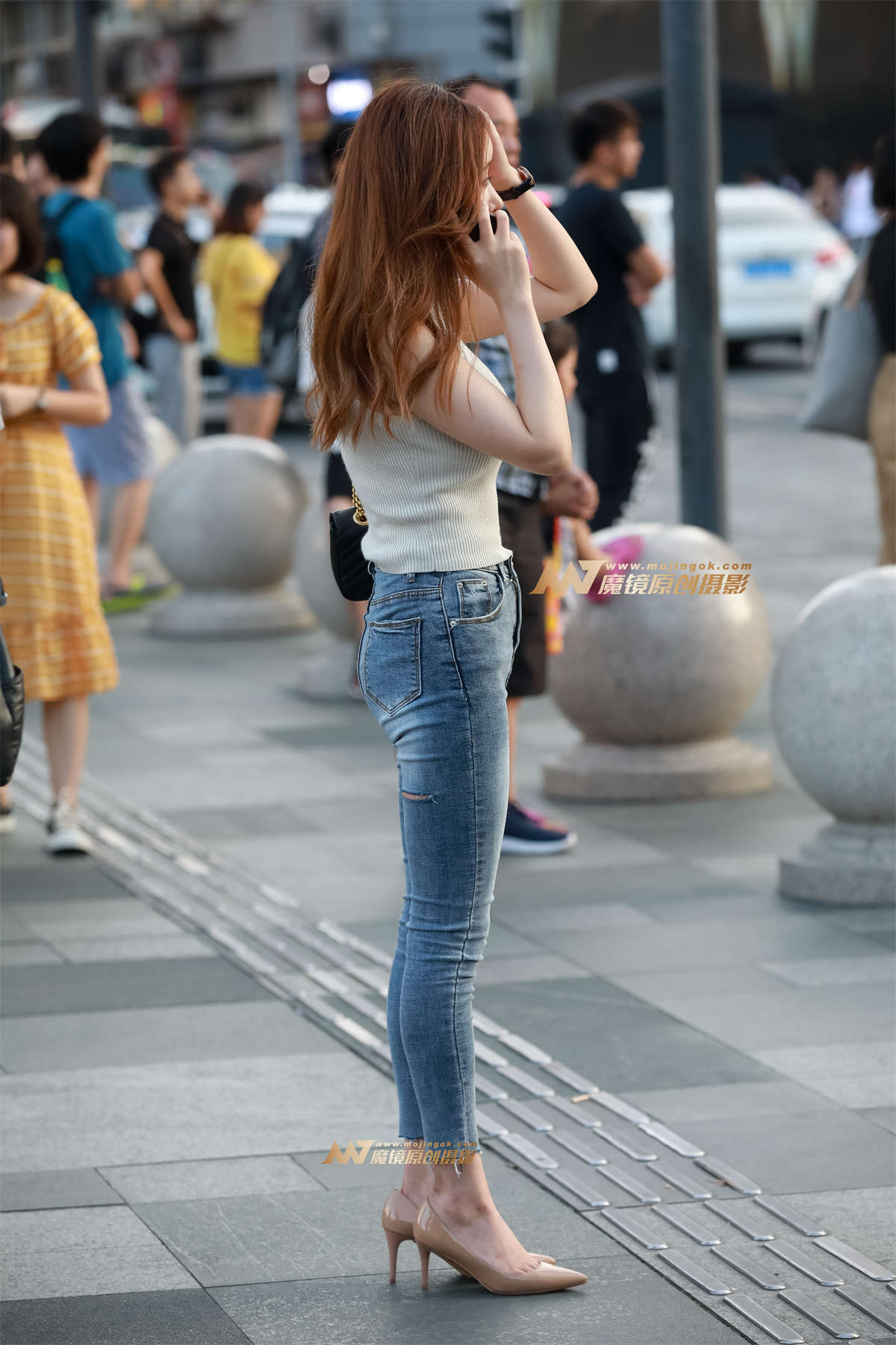 图片[2]-【凯恩赛帖】面容娇媚 身材苗条-日更街拍