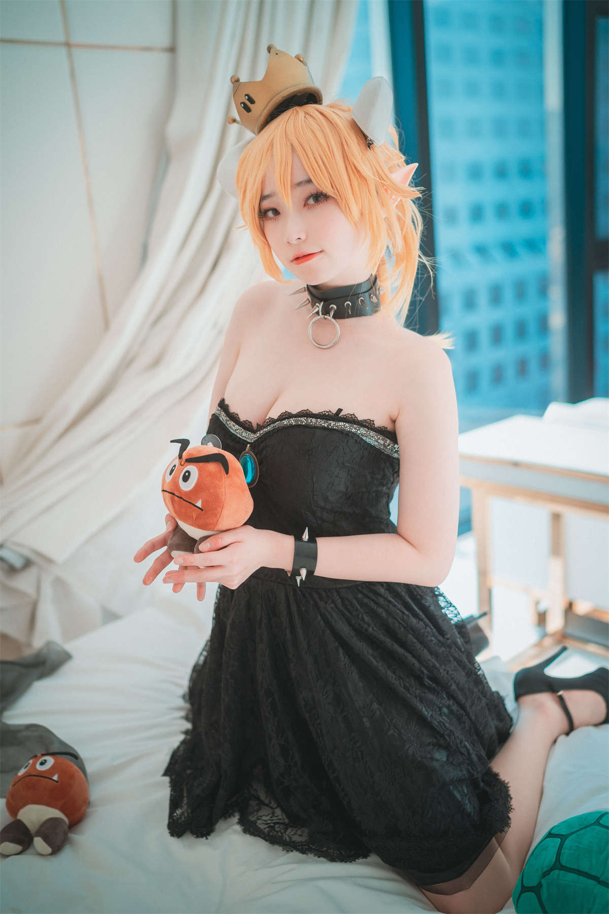 图片[2]-[DJAWA] BamBi – Halloween with Bowsette-日更街拍