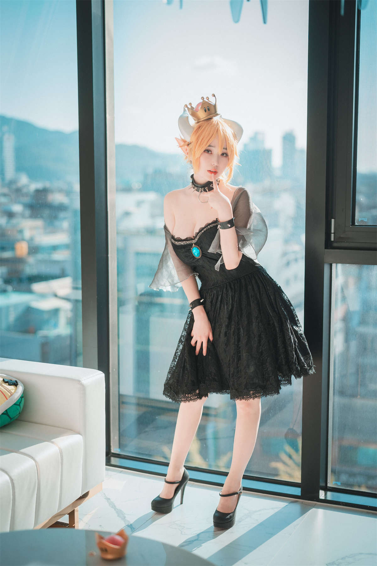 [DJAWA] BamBi – Halloween with Bowsette-日更街拍