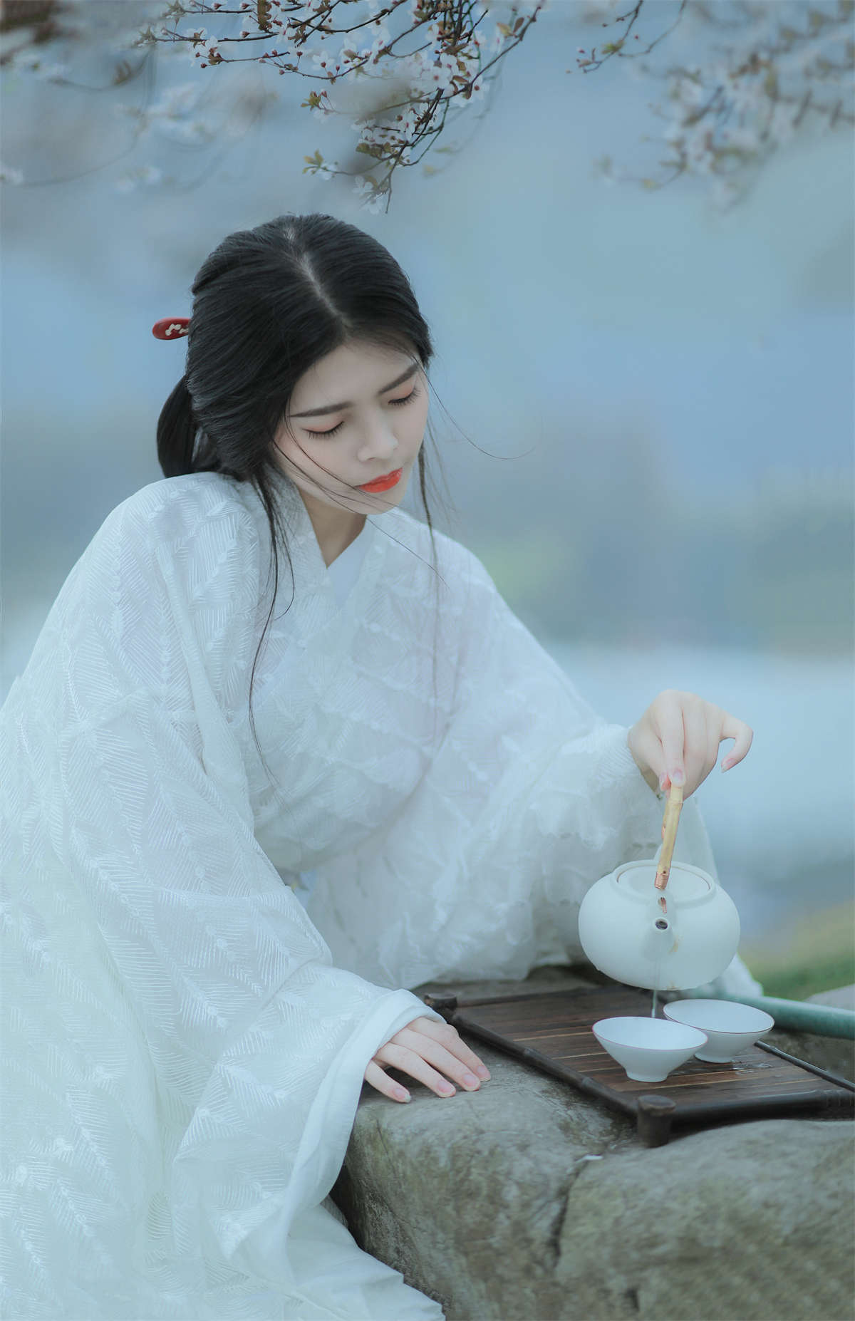 YITUYU艺图语 2021.12.31 杏花雨 晚晚-日更街拍