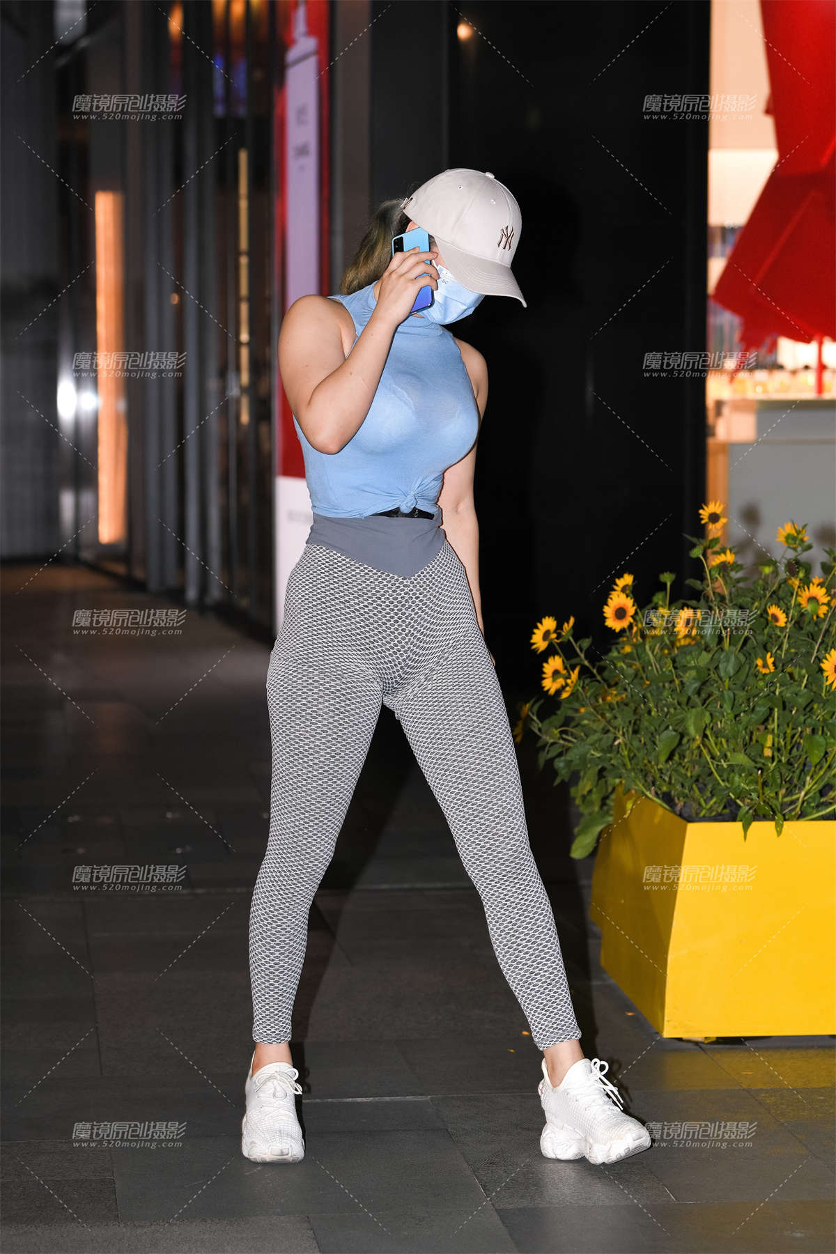 健身美女-日更街拍