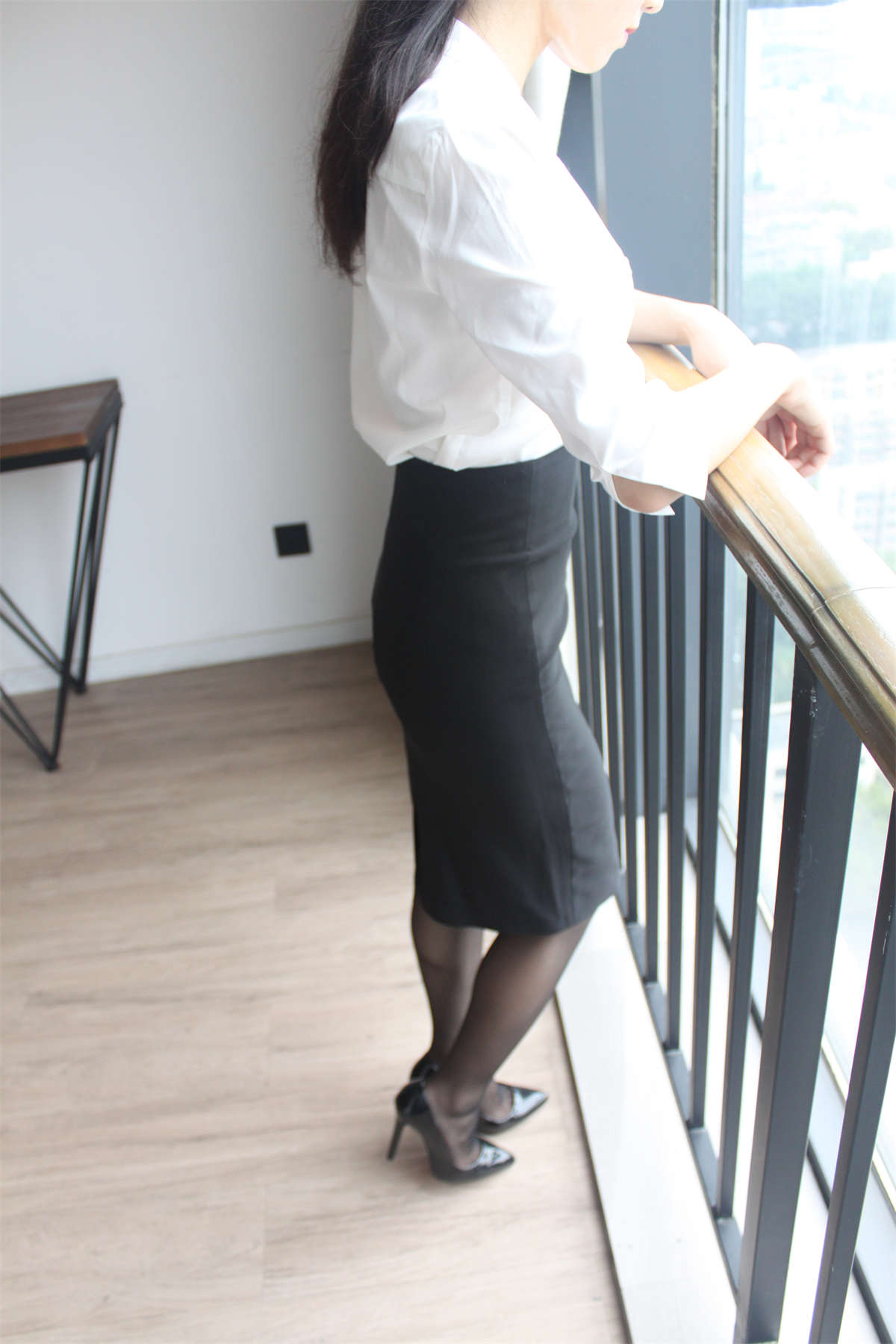 图片[2]-乔依丝joys NO.005 面试OL-日更街拍