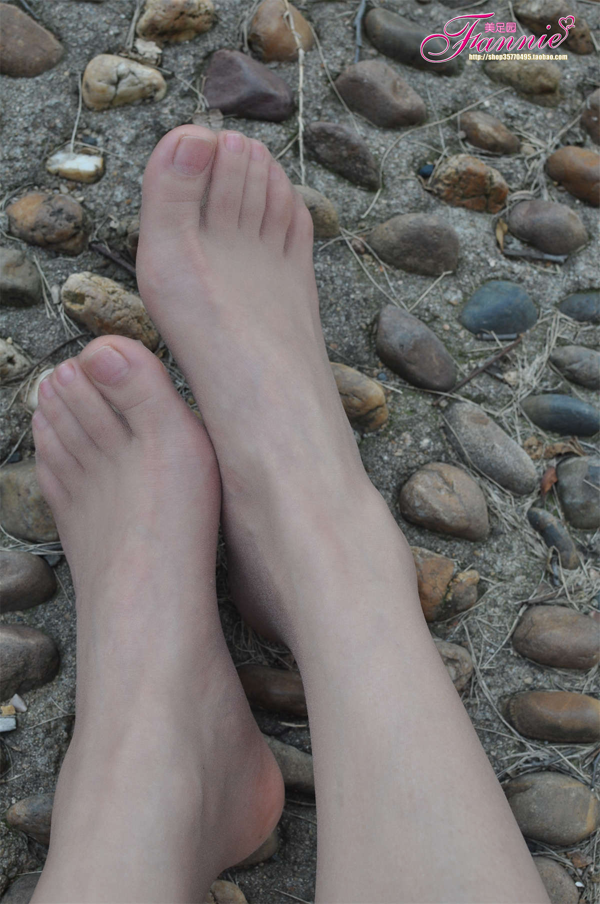 图片[2]-Fannie芬妮美足园NO.438 早春二月（肉丝高跟）-日更街拍