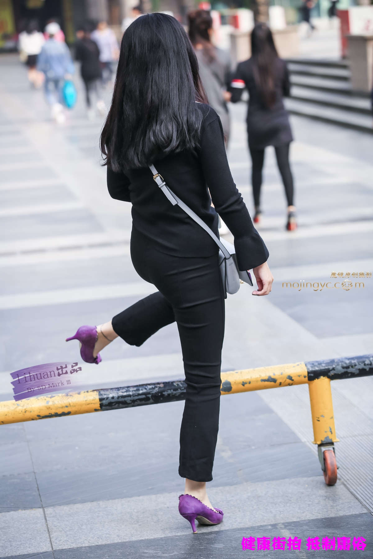 图片[2]-李欢原创-黑裤，丰腴（14P）-日更街拍
