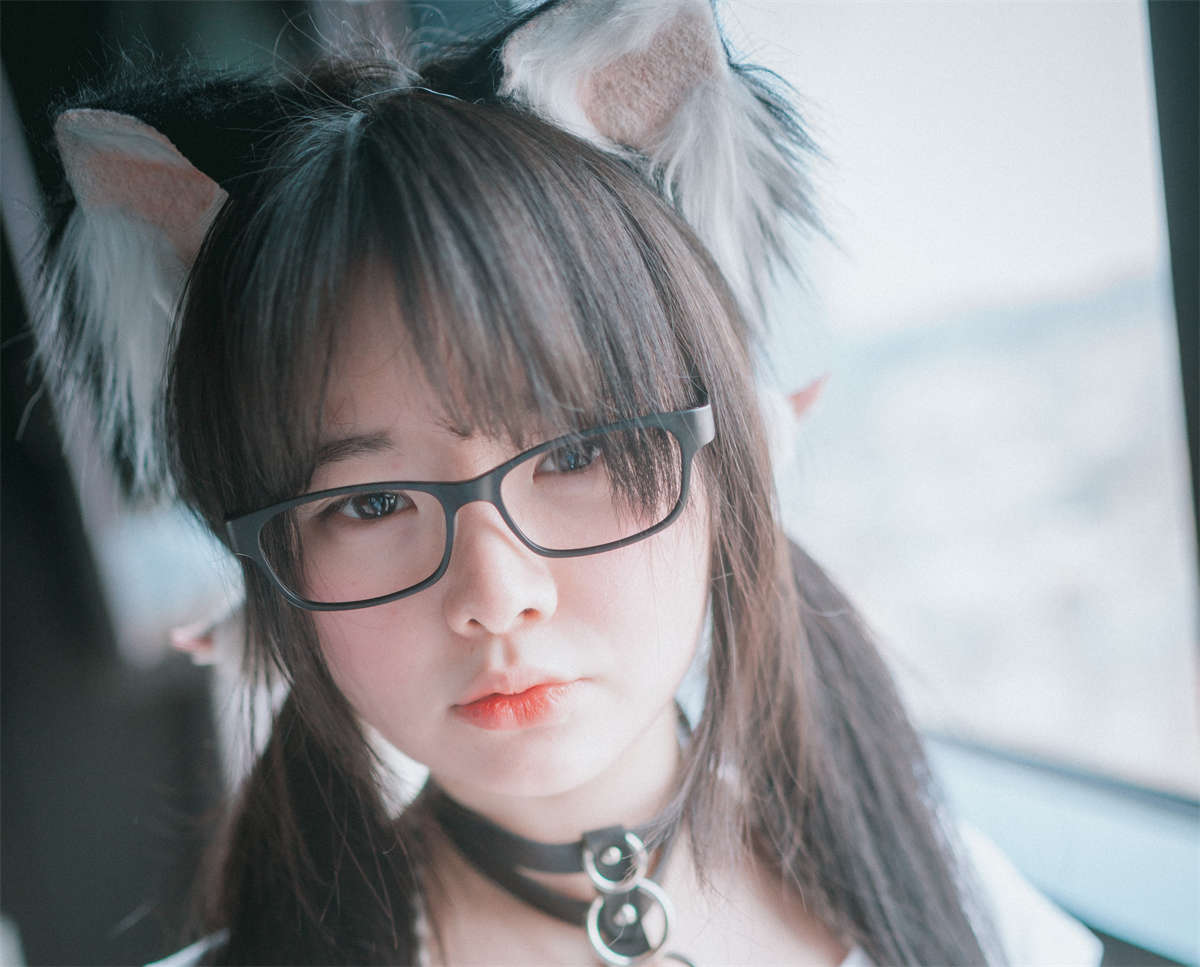 图片[2]-[DJAWA] Aya – Tamed Wolfgirl-日更街拍