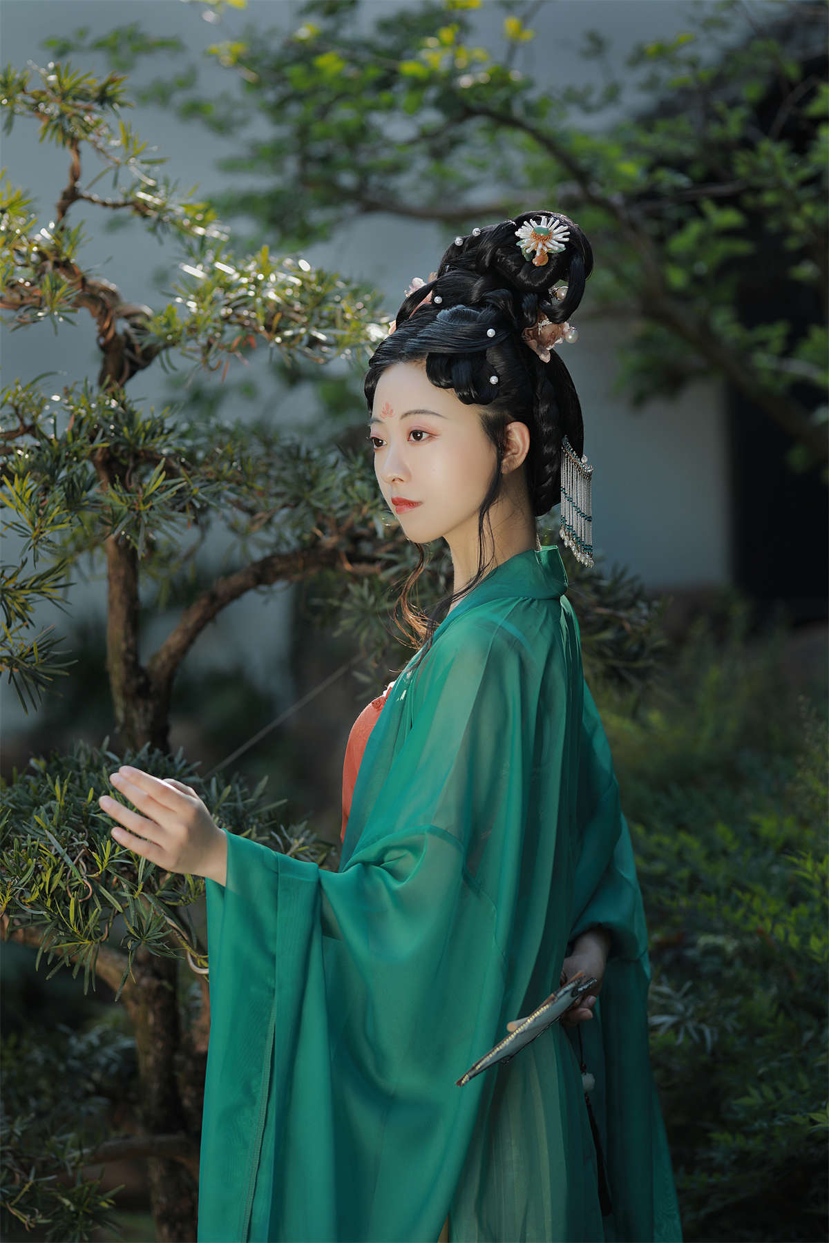 YITUYU艺图语 2022.06.06 只此青绿 YunFleur-日更街拍