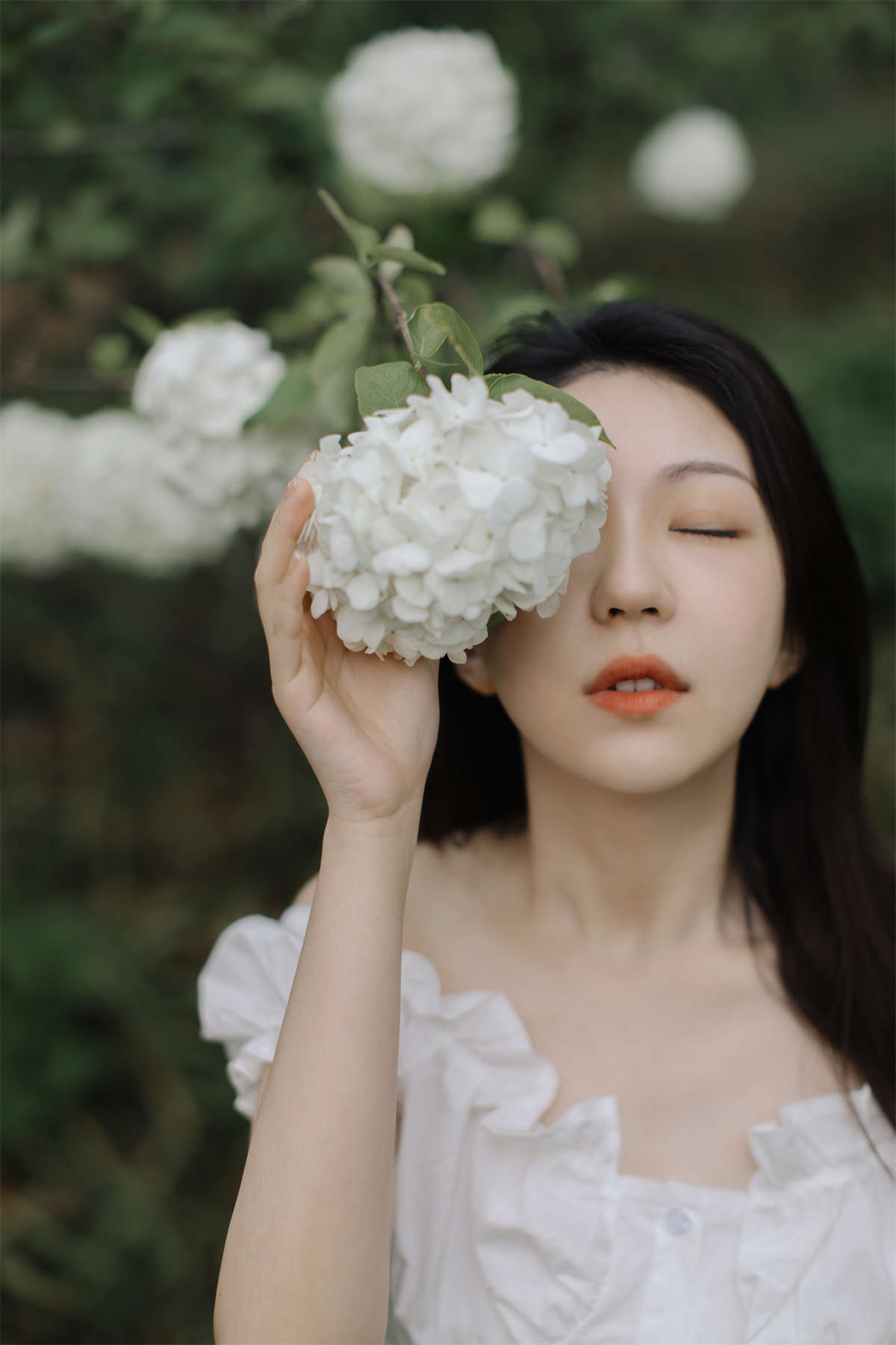 YITUYU艺图语 2021.12.31 绣球花开 小tom-日更街拍